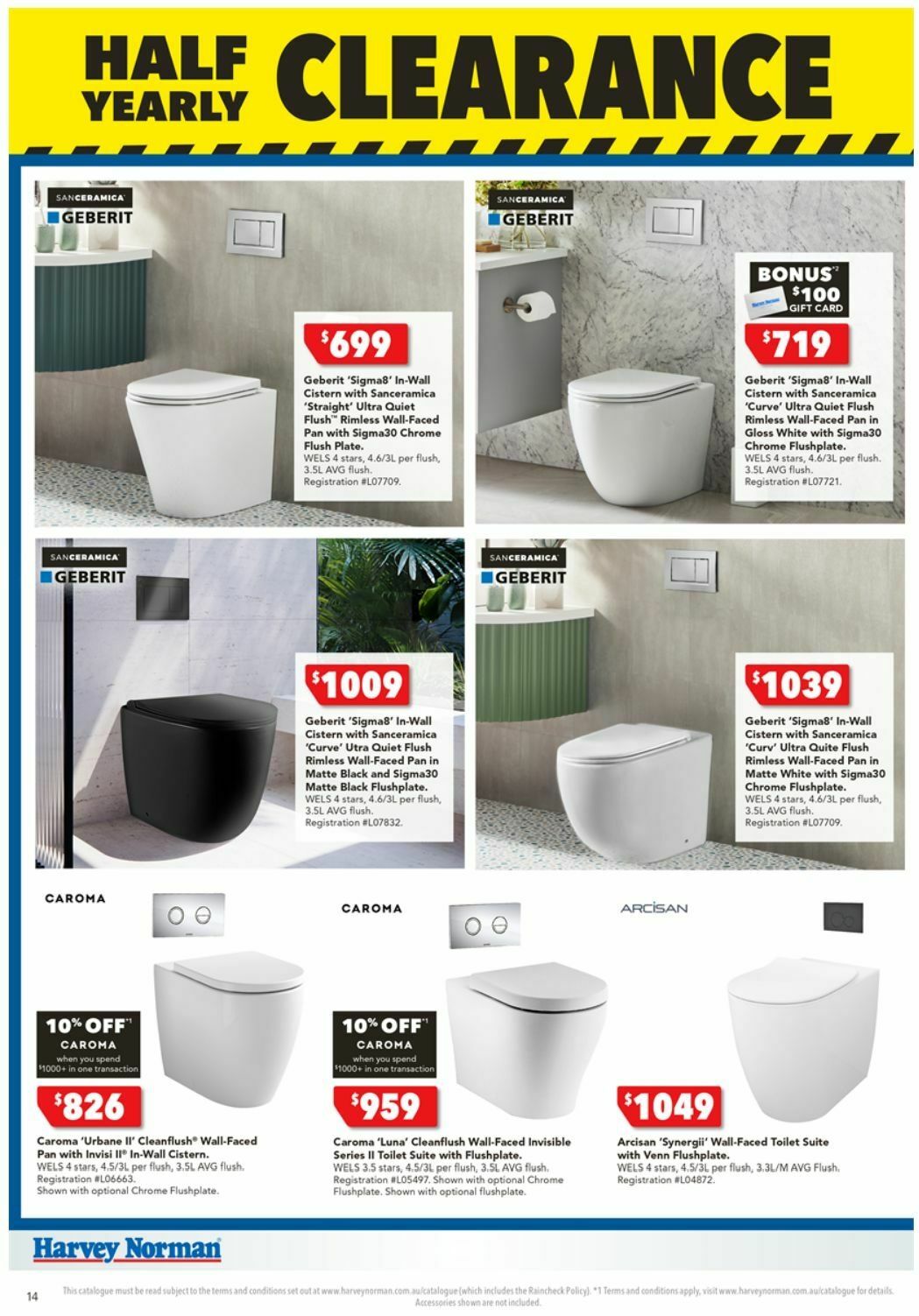 Harvey Norman Catalogues from 1 June