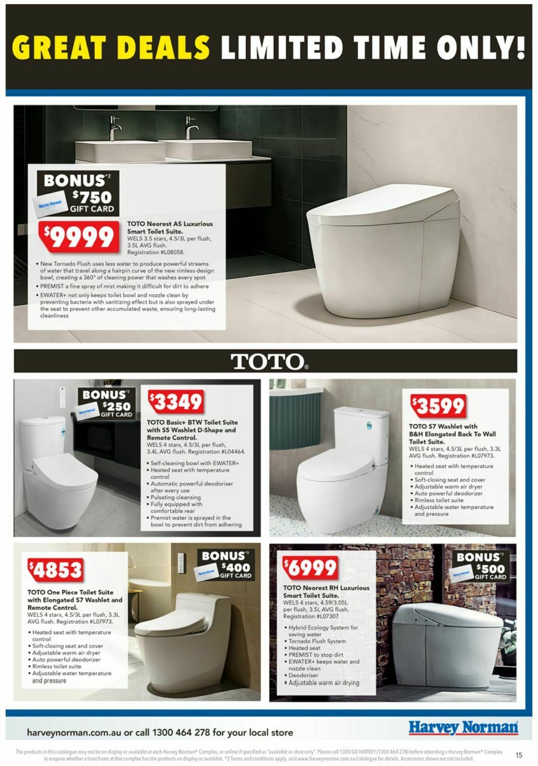 Harvey Norman Catalogues from 1 June