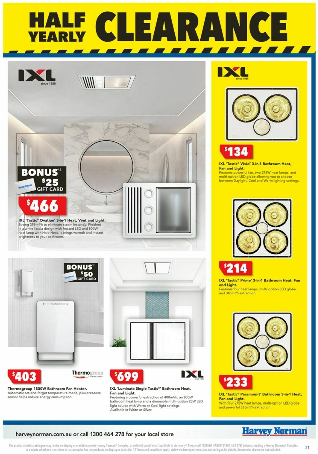 Harvey Norman Catalogues from 1 June