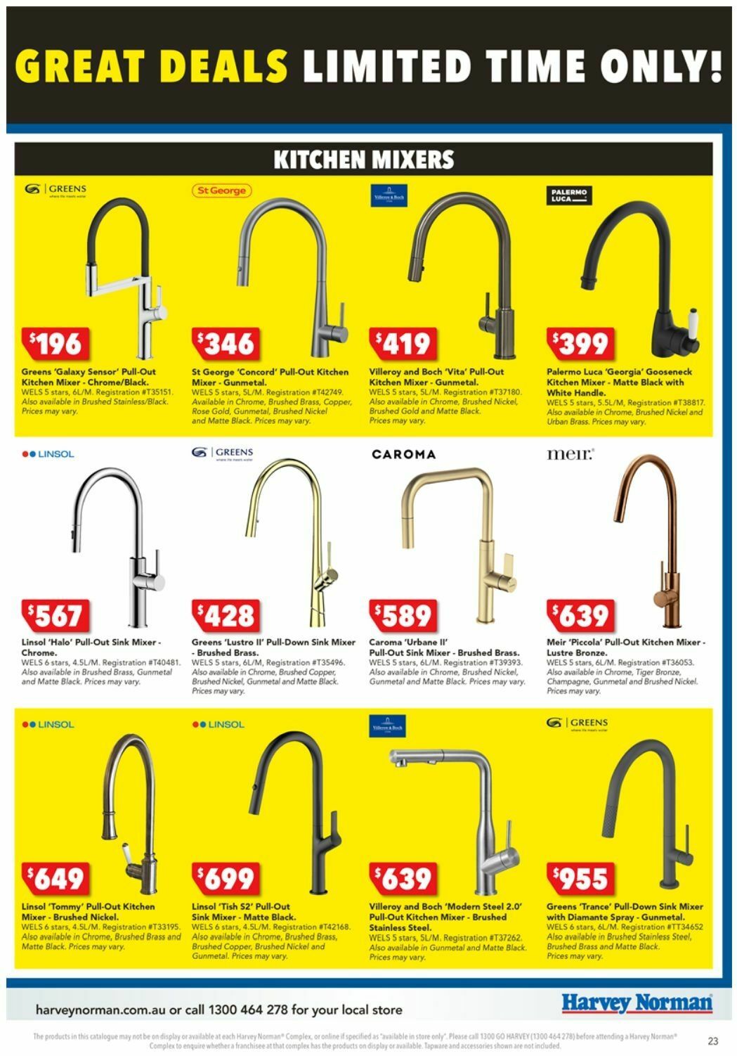 Harvey Norman Catalogues from 1 June