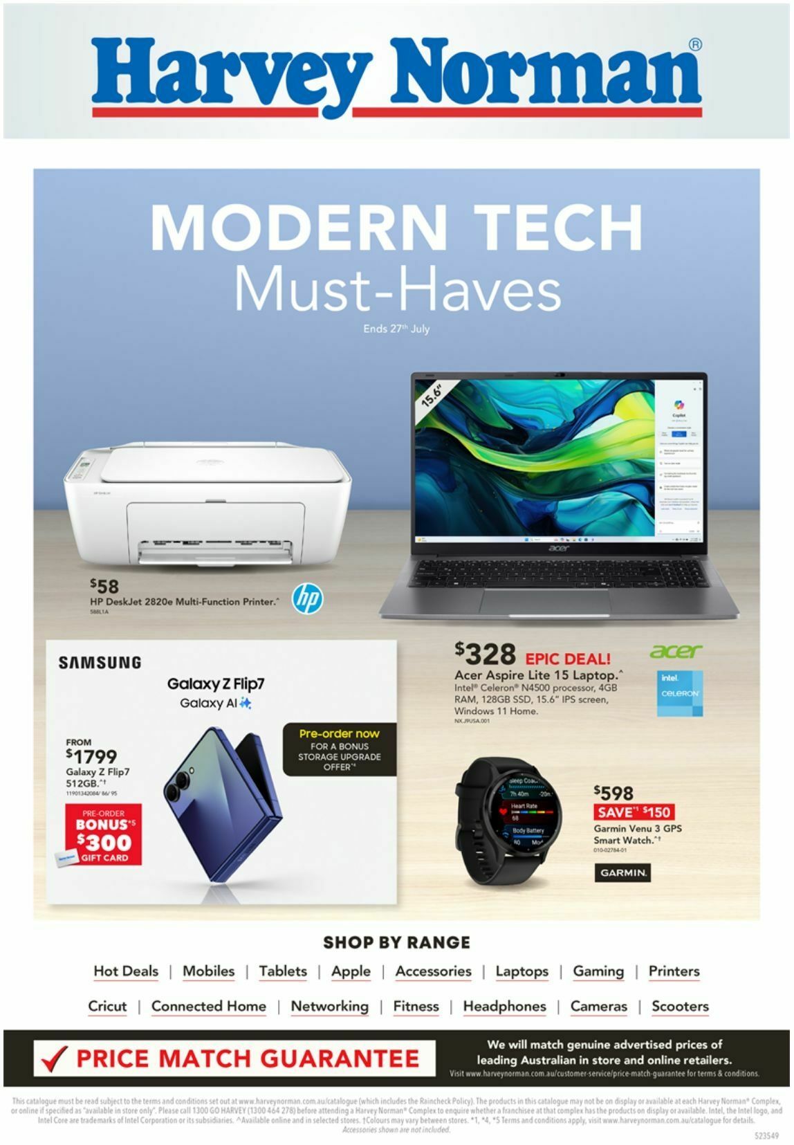 Harvey Norman Catalogues from 10 July
