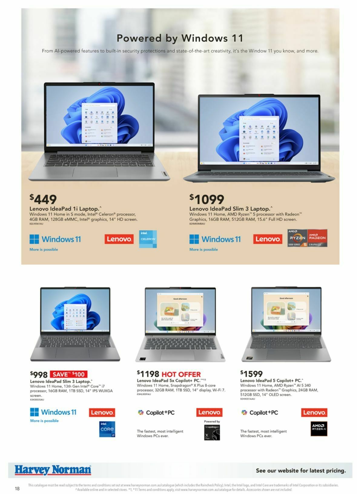 Harvey Norman Catalogues from 10 July