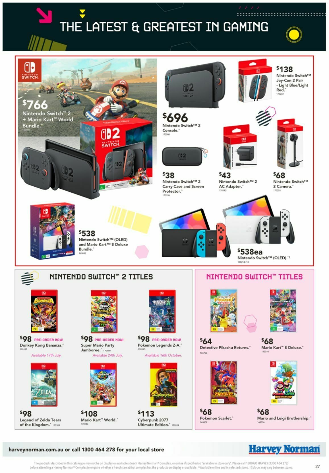 Harvey Norman Catalogues from 10 July