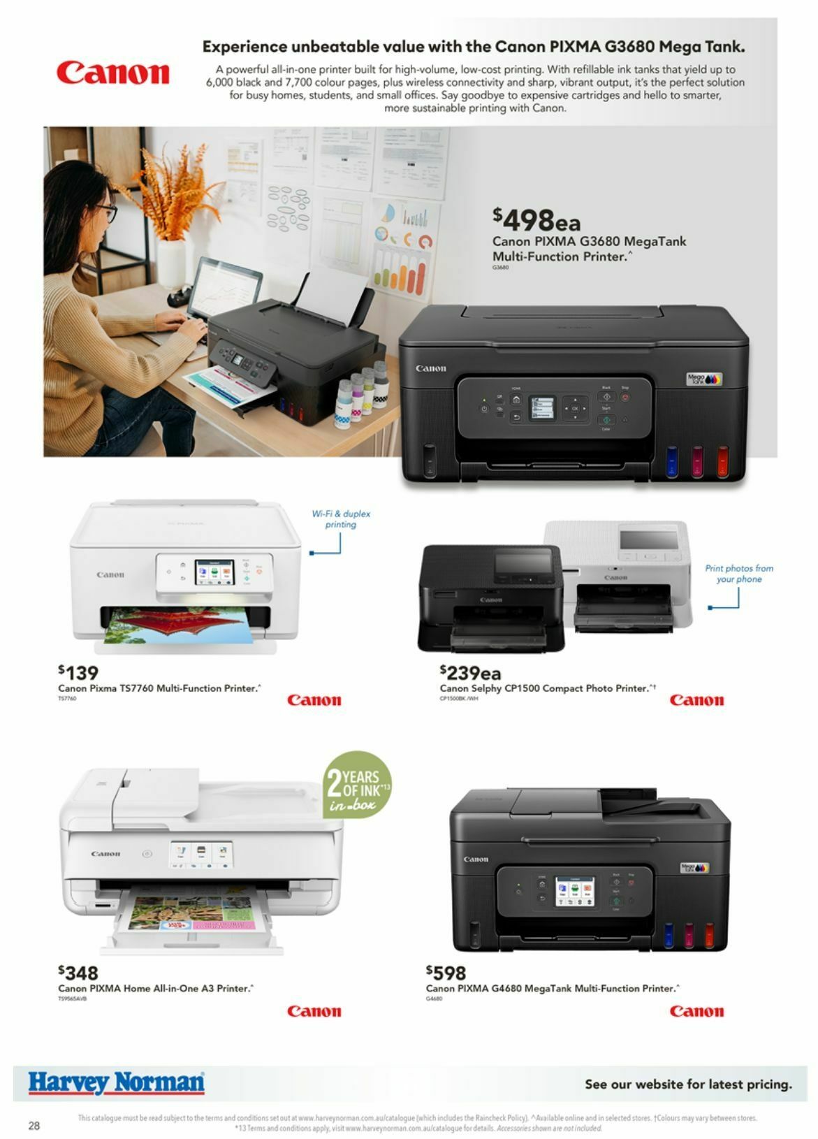 Harvey Norman Catalogues from 10 July