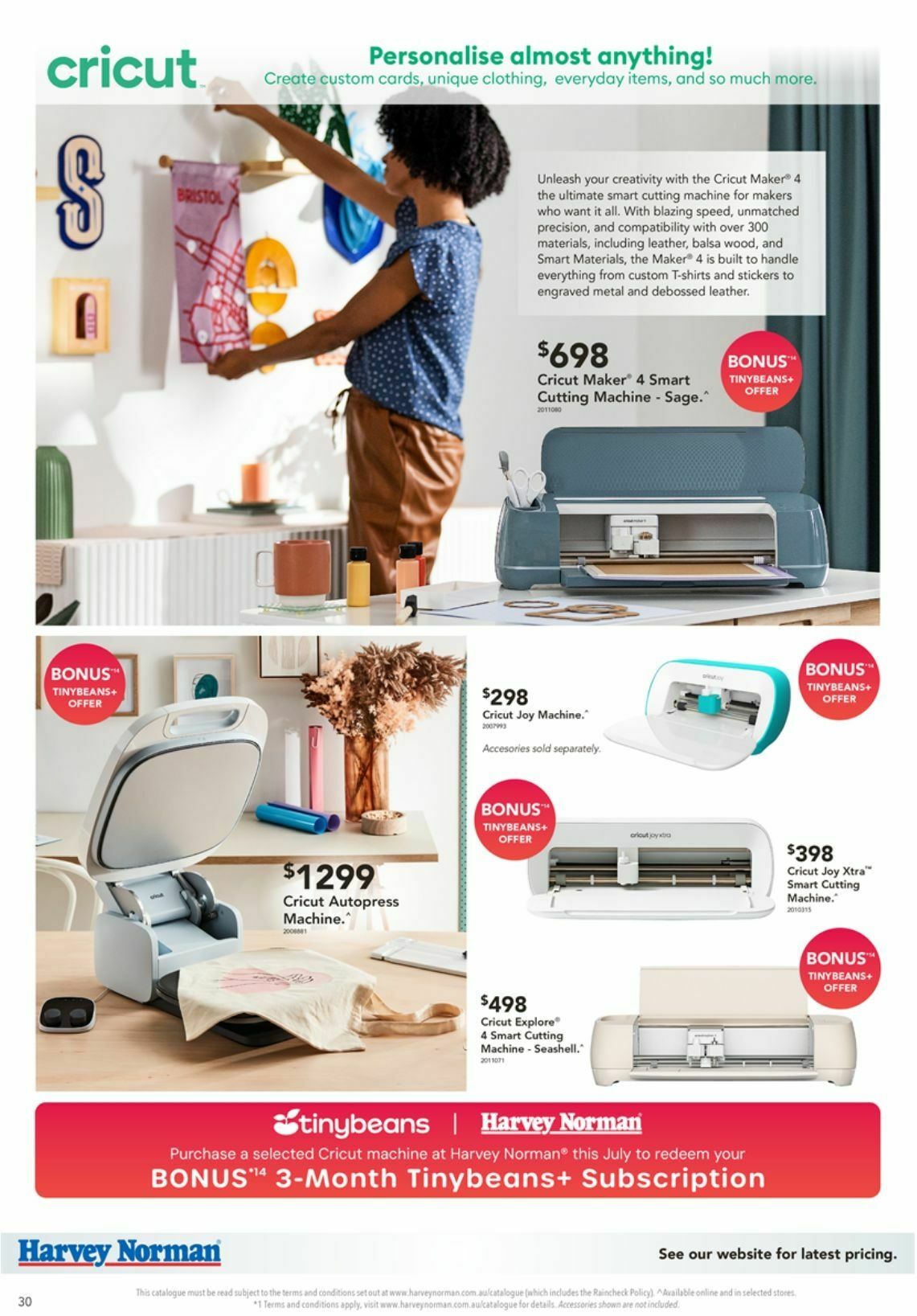 Harvey Norman Catalogues from 10 July