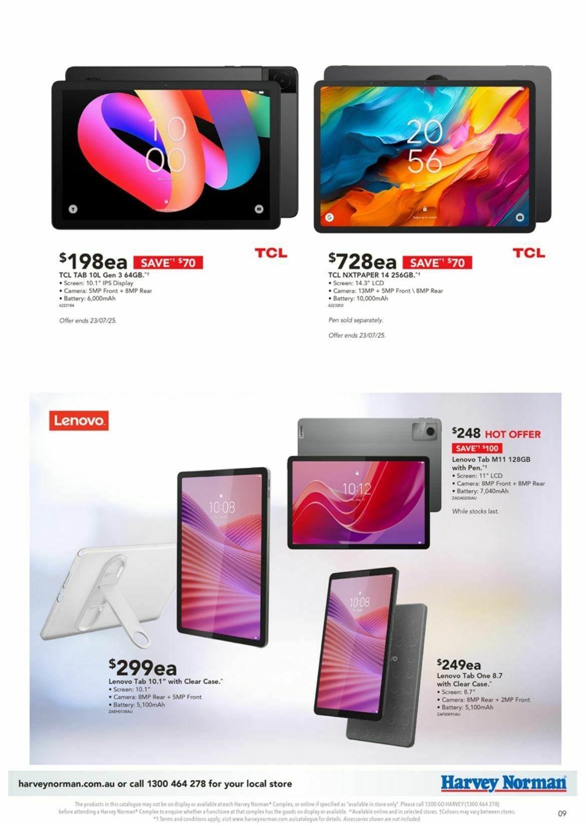 Harvey Norman Catalogues from 10 July