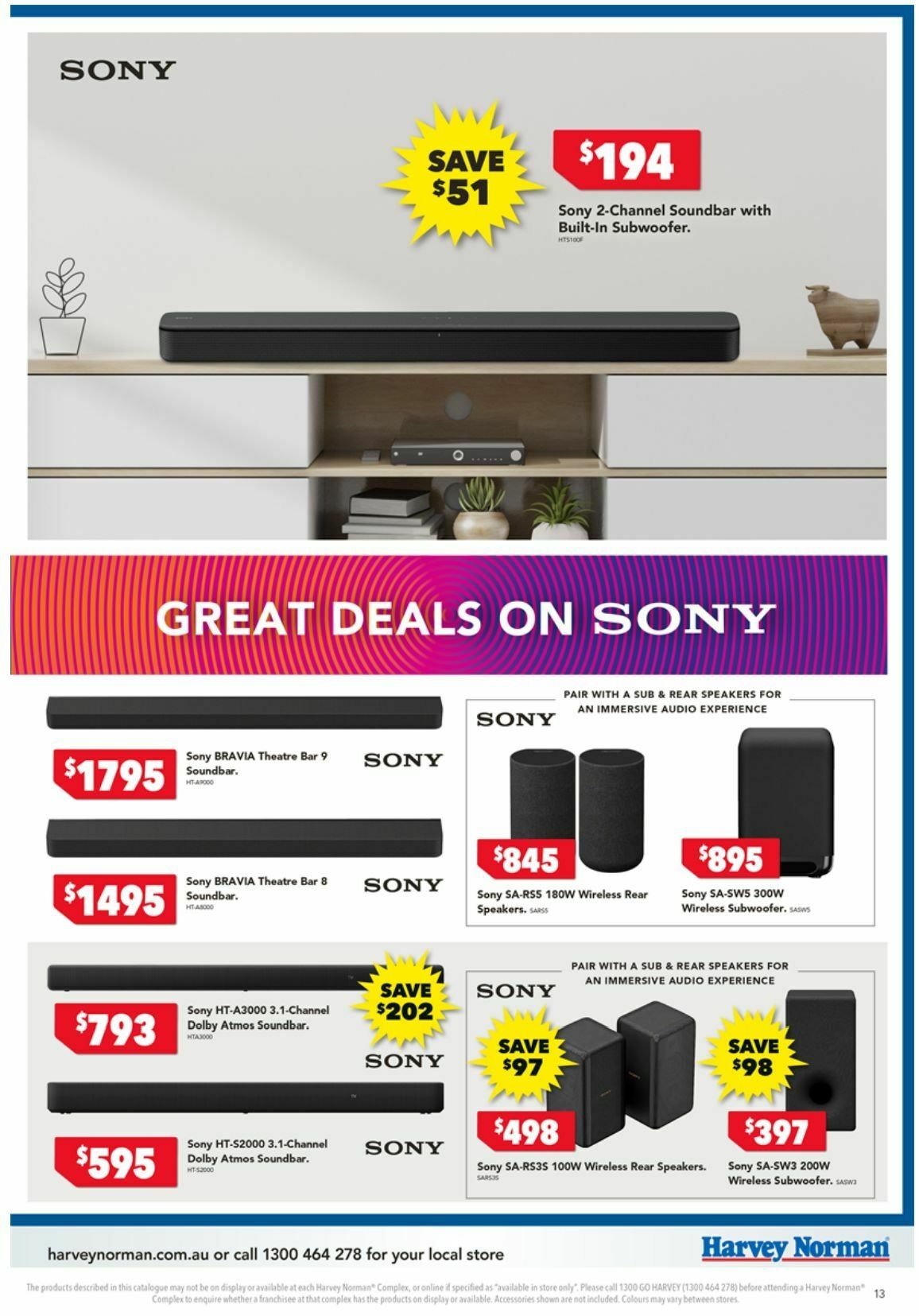 Harvey Norman Catalogues from 2 August
