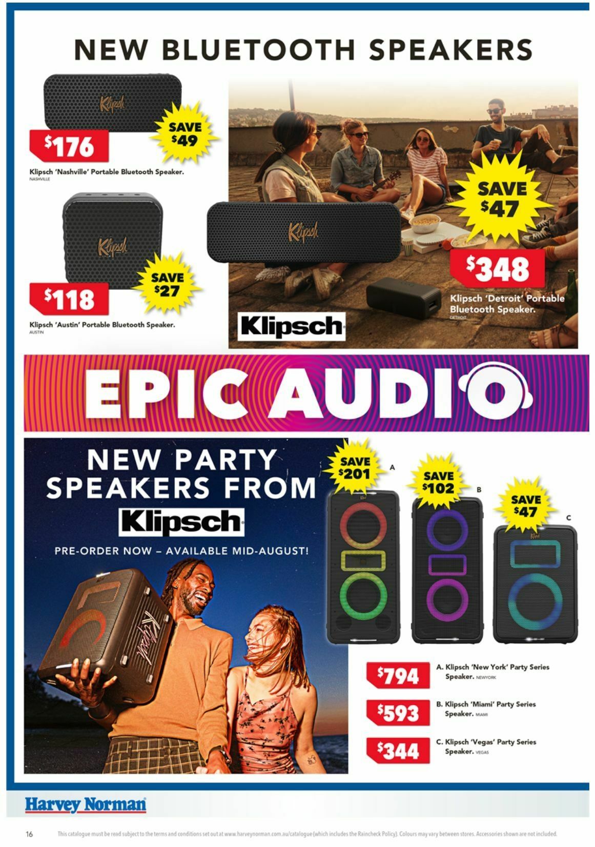 Harvey Norman Catalogues from 2 August