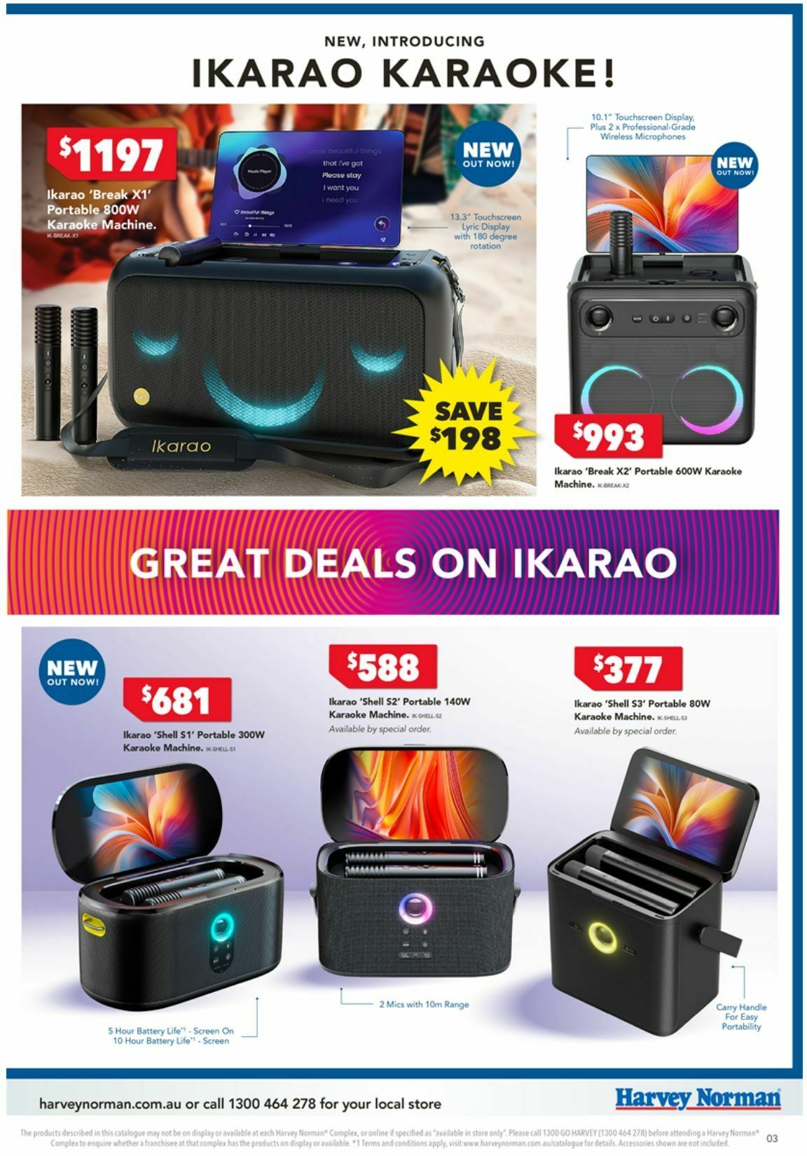 Harvey Norman Catalogues from 2 August