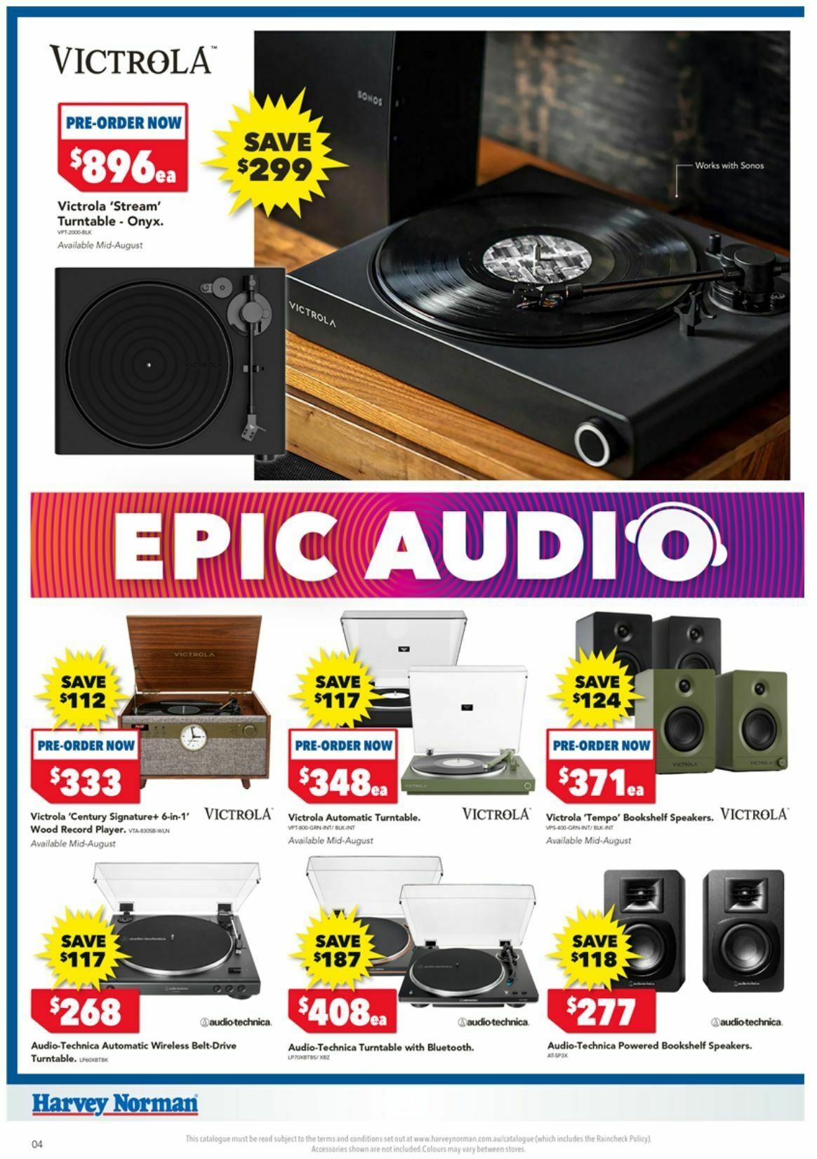 Harvey Norman Catalogues from 2 August