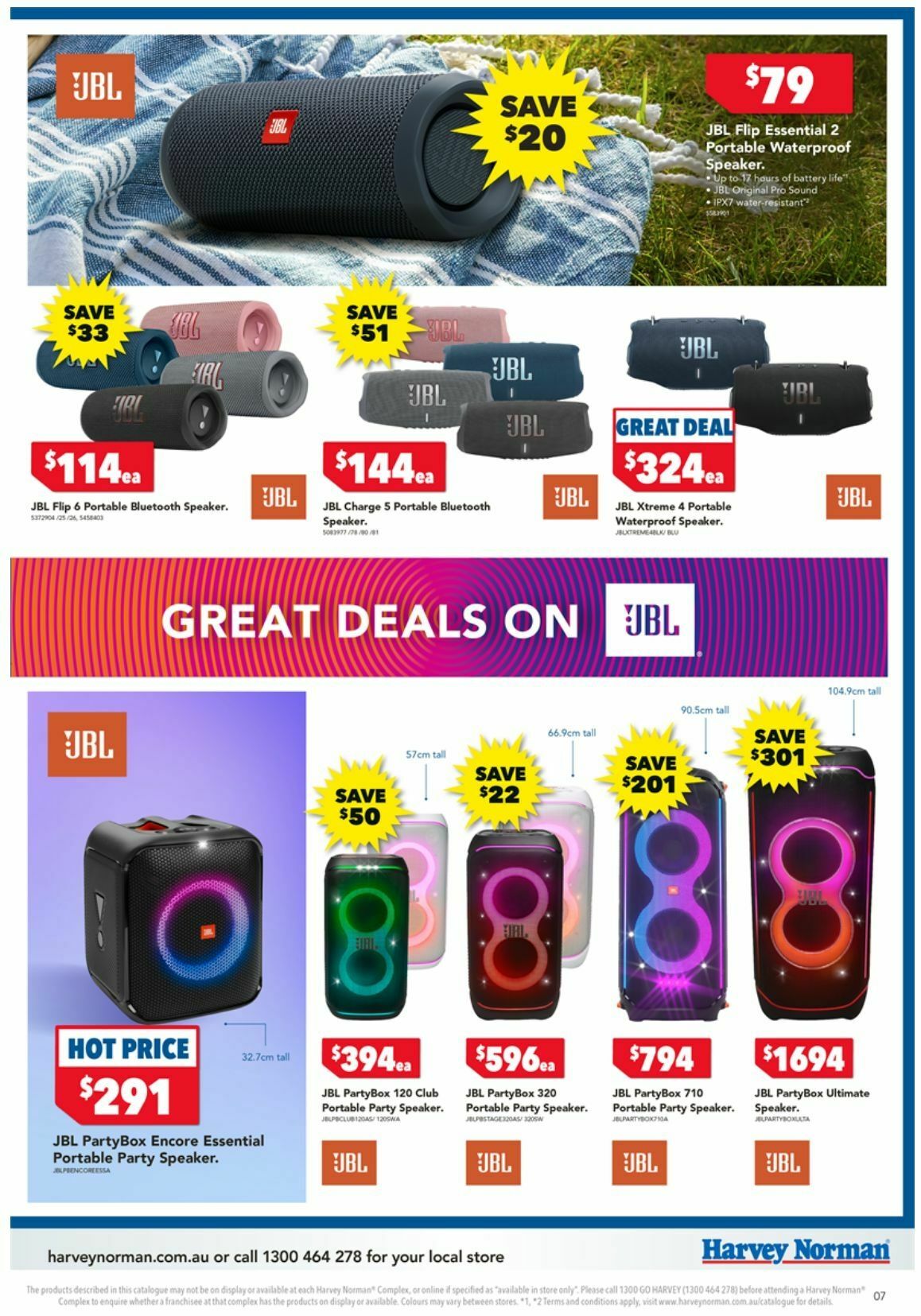 Harvey Norman Catalogues from 2 August