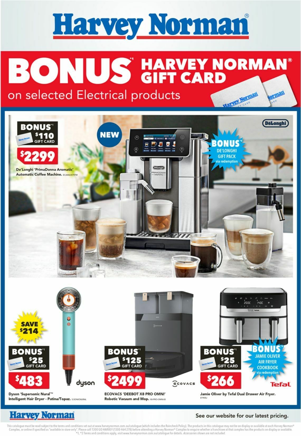 Harvey Norman Catalogues from 15 August