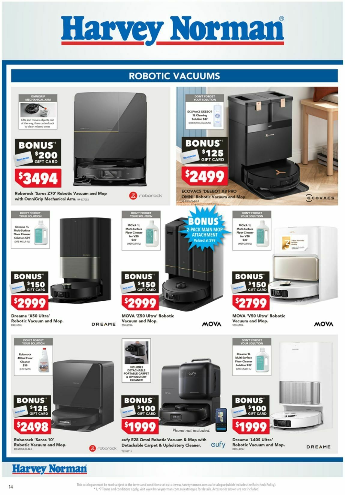 Harvey Norman Catalogues from 15 August