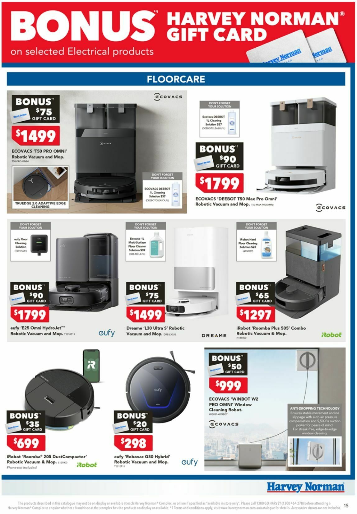 Harvey Norman Catalogues from 15 August