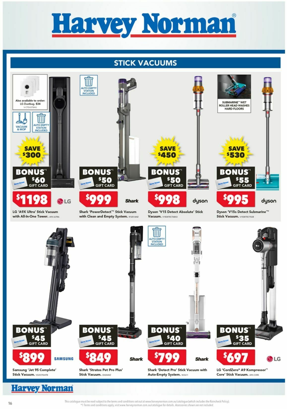Harvey Norman Catalogues from 15 August