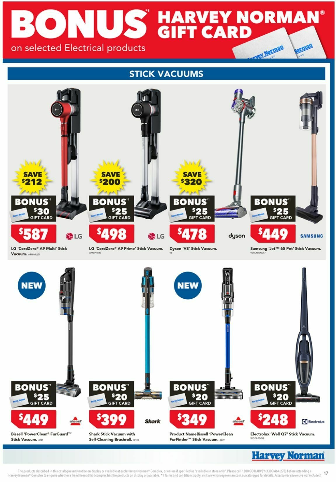 Harvey Norman Catalogues from 15 August