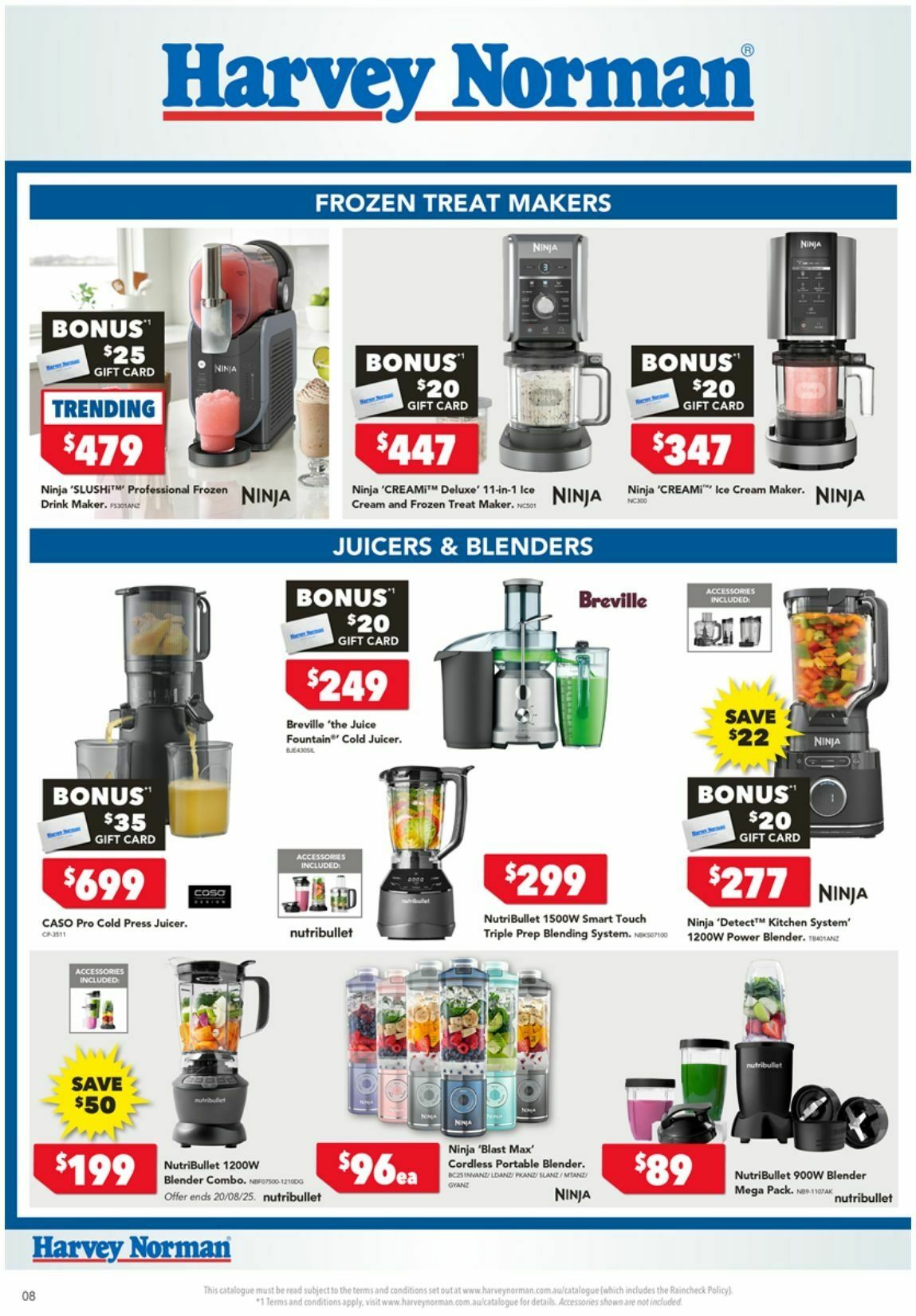 Harvey Norman Catalogues from 15 August