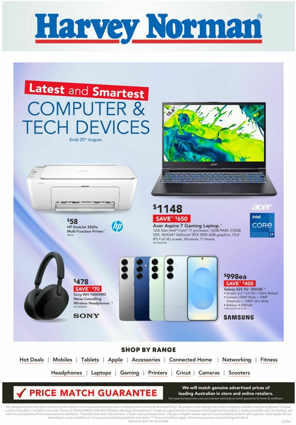 Harvey Norman Catalogues from 14 August