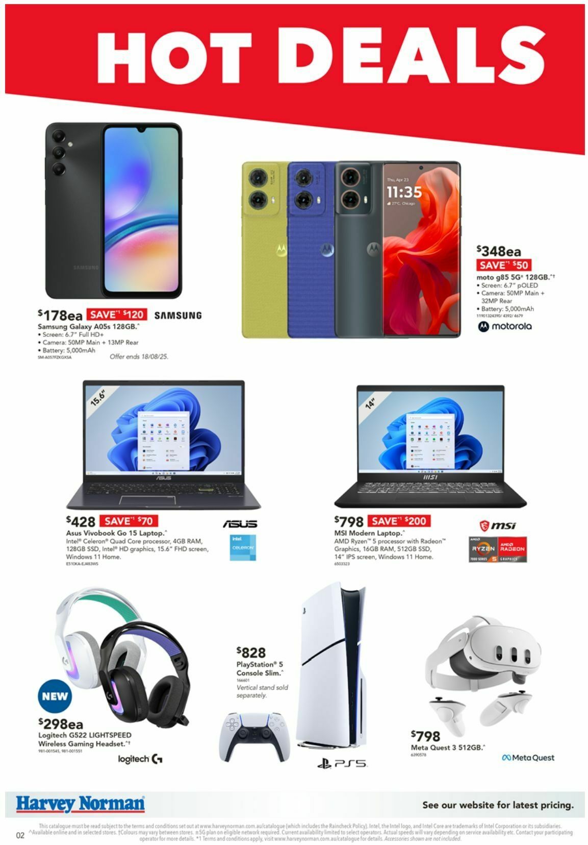 Harvey Norman Catalogues from 14 August