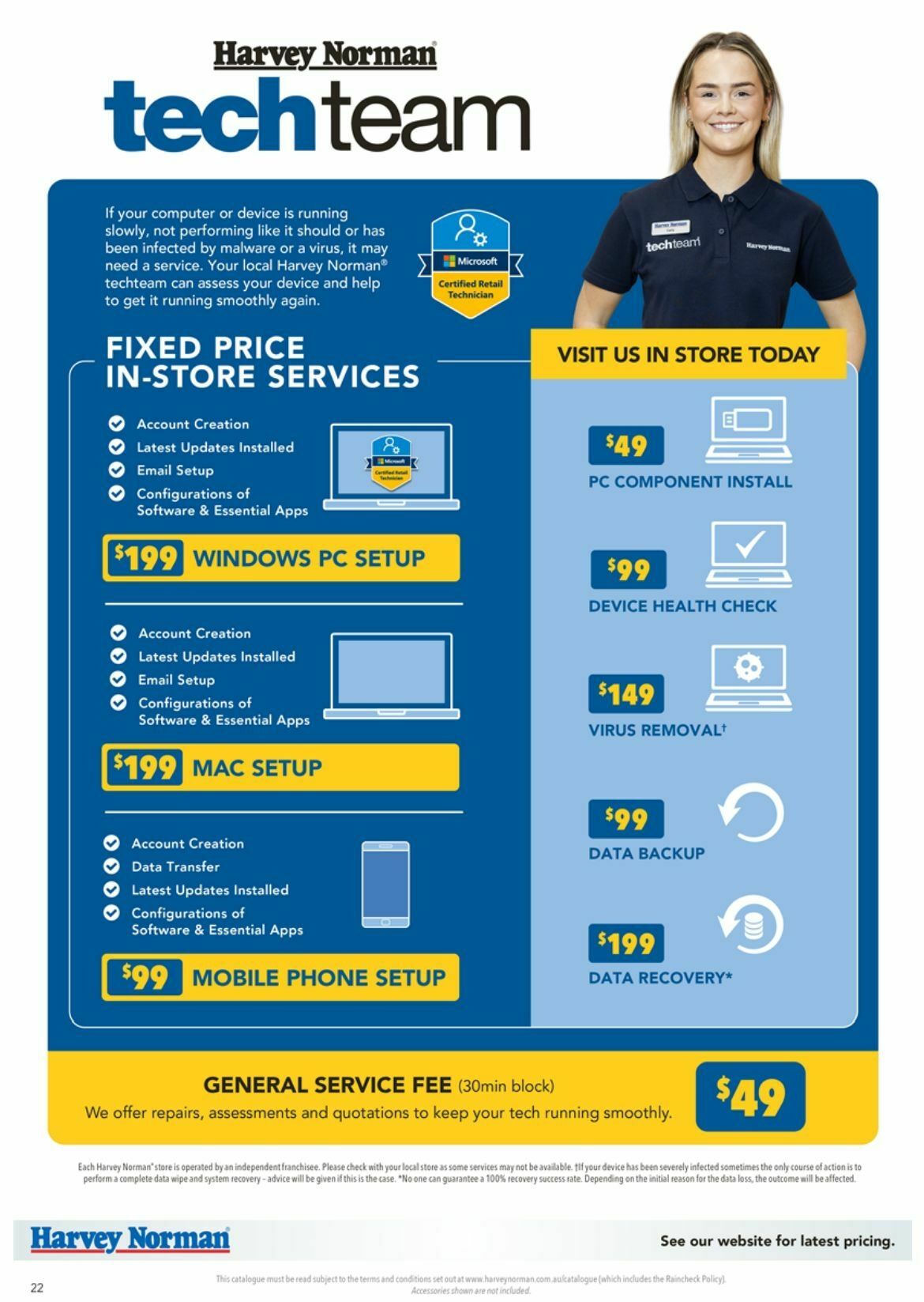 Harvey Norman Catalogues from 14 August