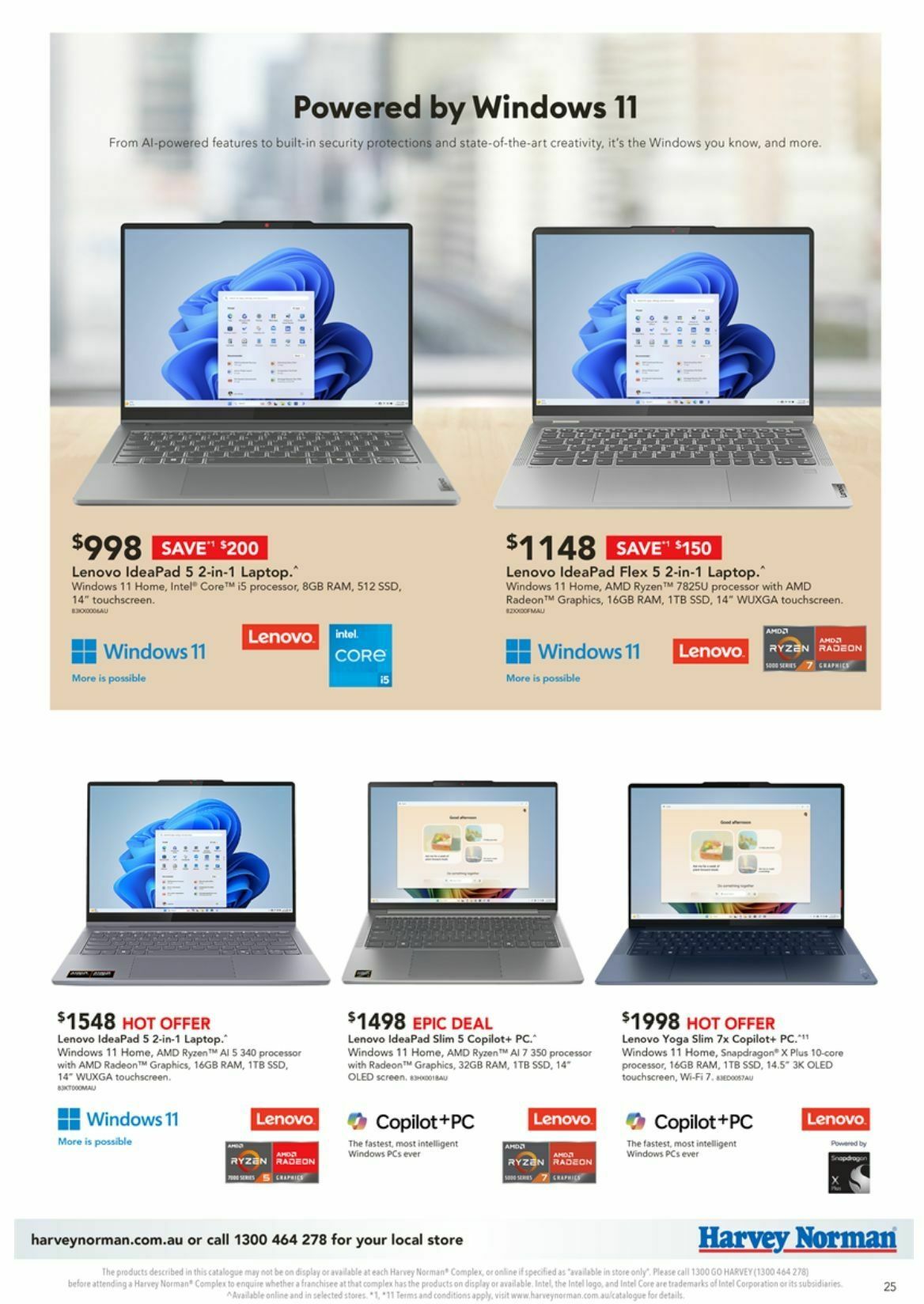 Harvey Norman Catalogues from 14 August