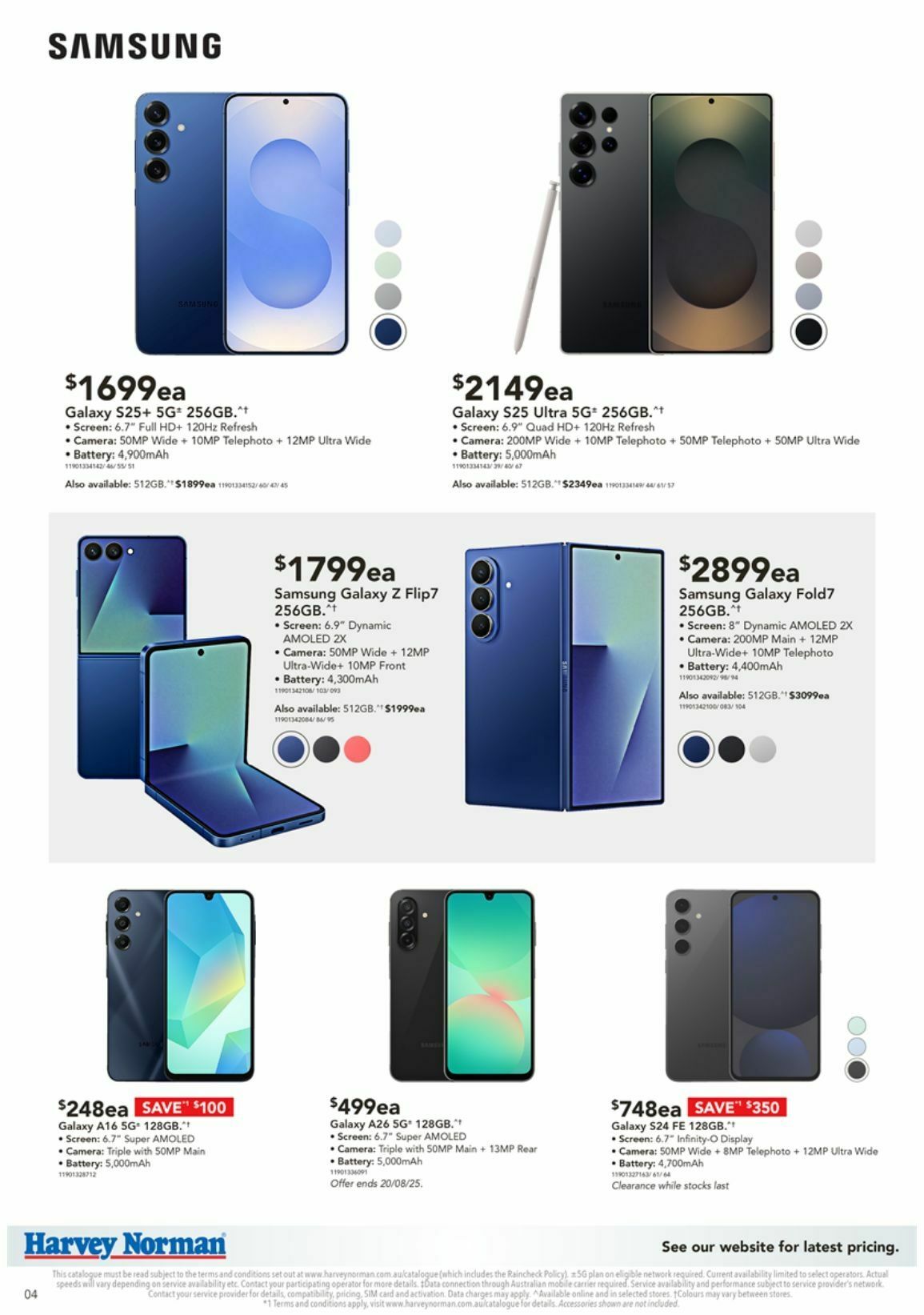 Harvey Norman Catalogues from 14 August