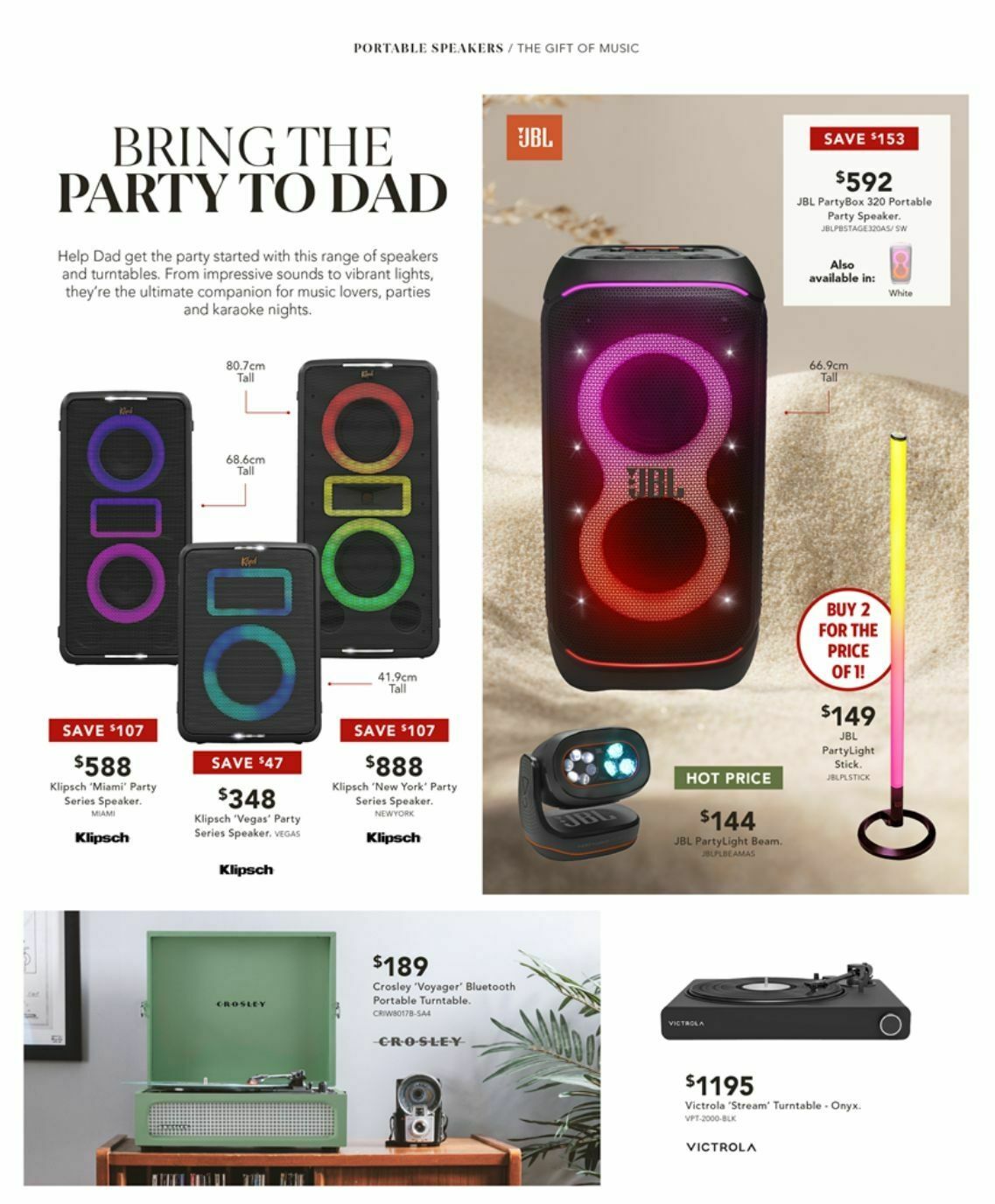 Harvey Norman Father's Day Catalogues from 28 August