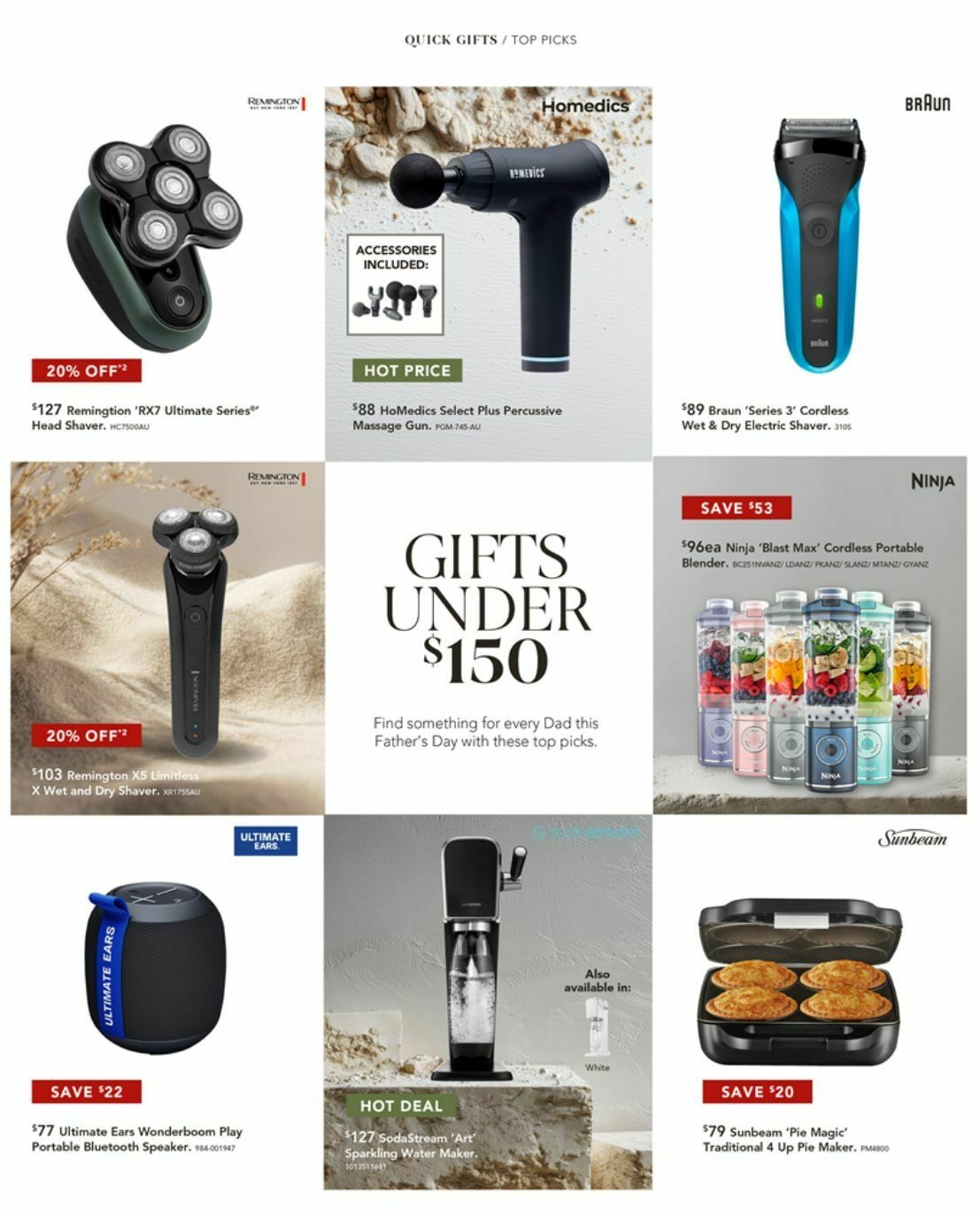 Harvey Norman Father's Day Catalogues from 28 August
