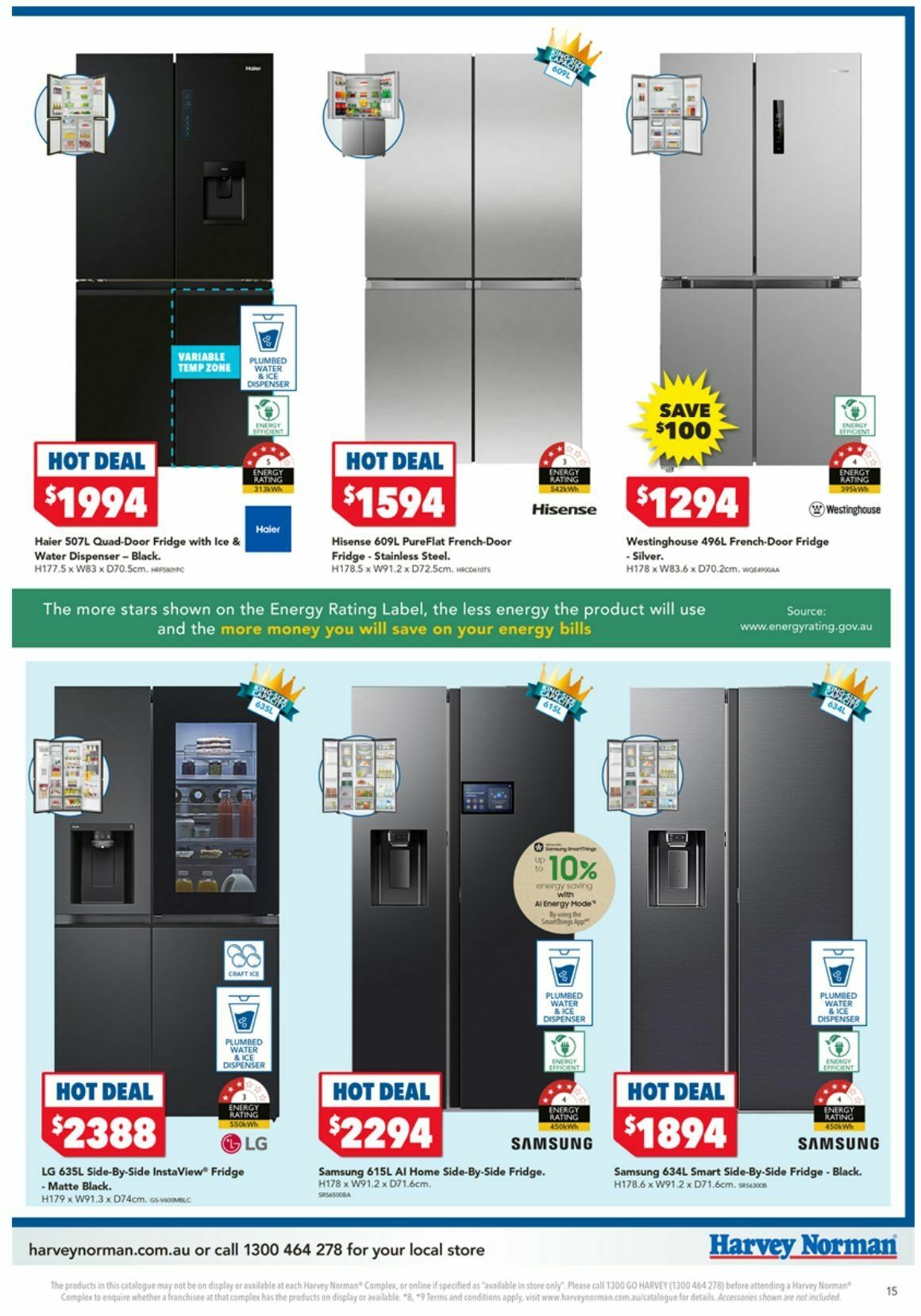 Harvey Norman Catalogues from 18 September