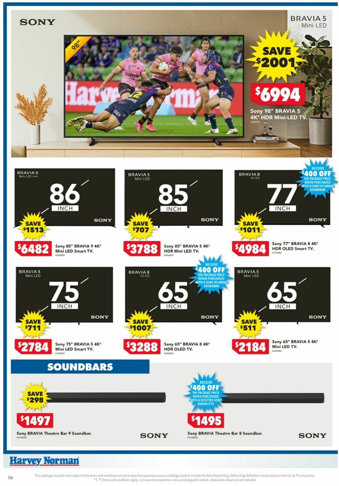 Harvey Norman Catalogues from 18 September