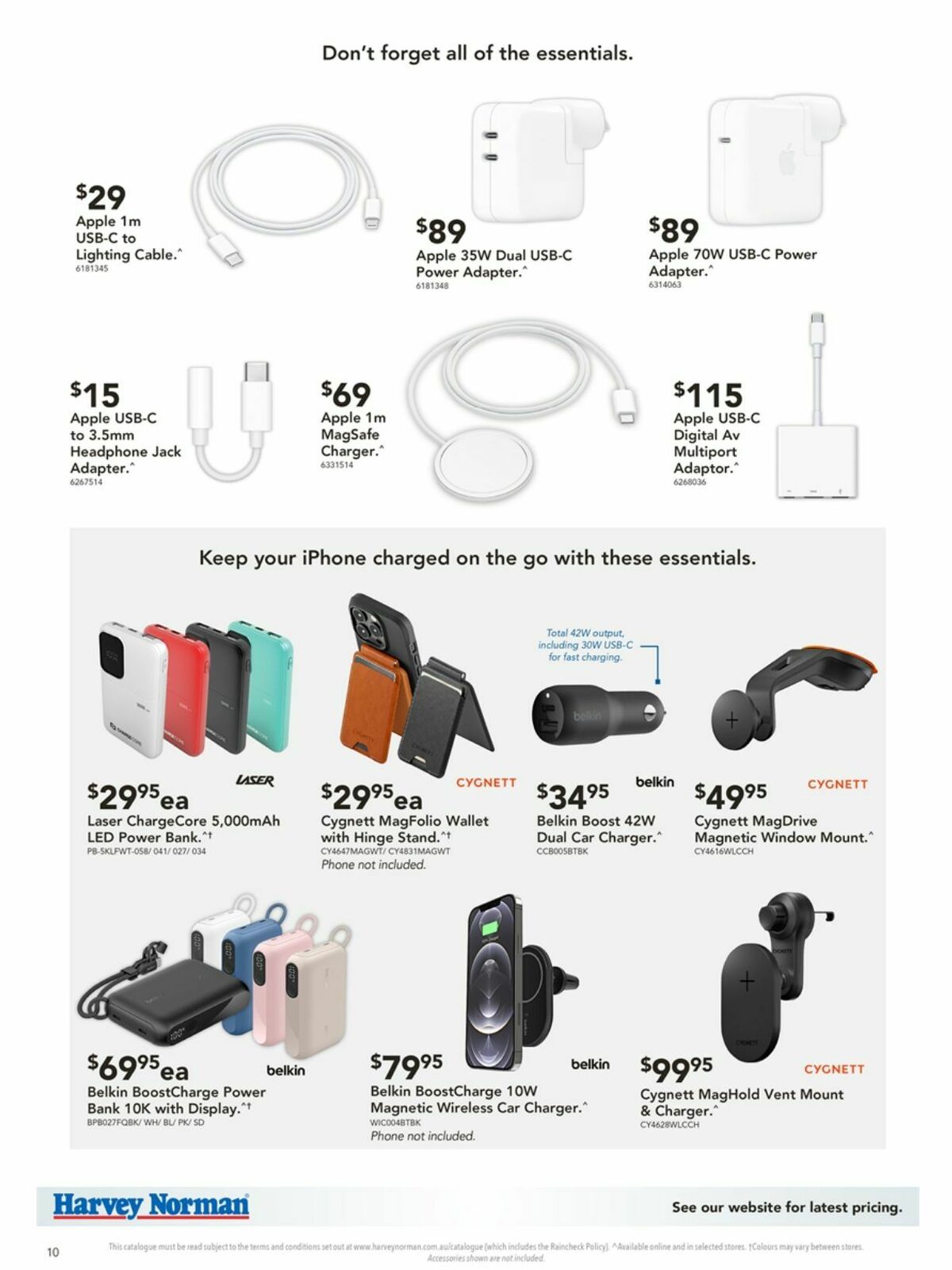 Harvey Norman Catalogues from 19 September