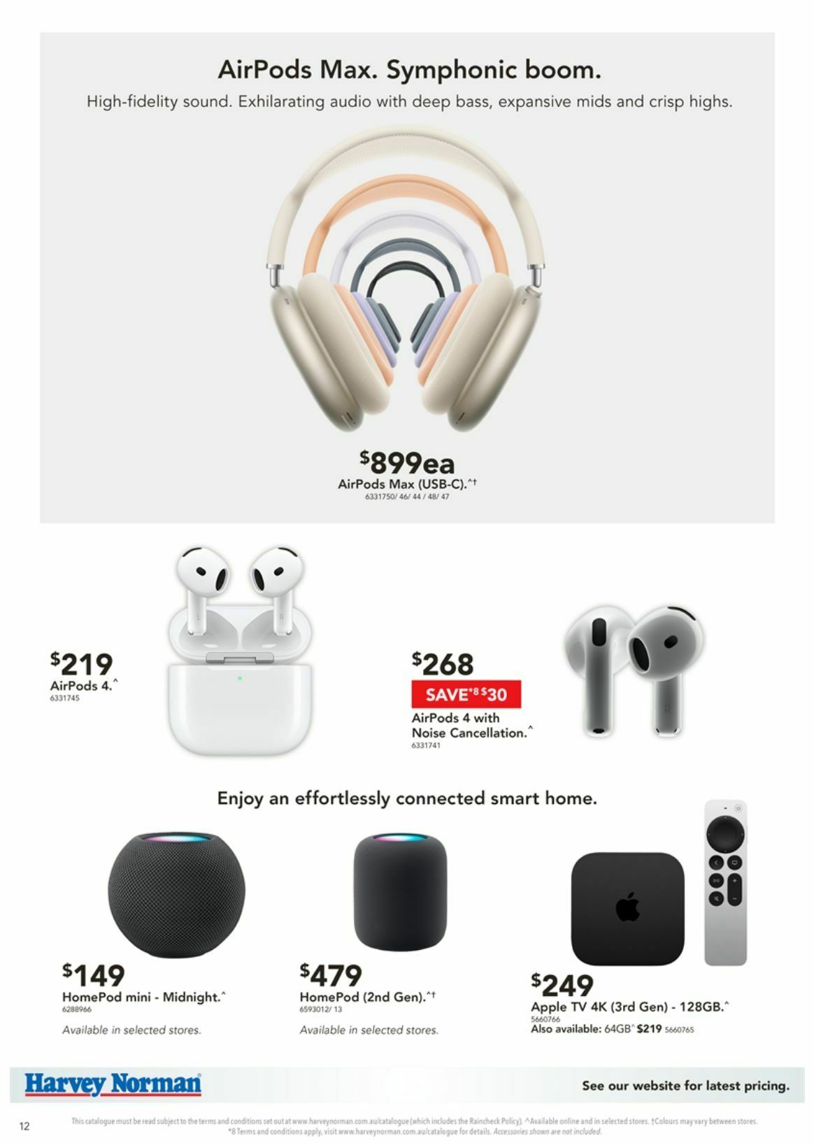 Harvey Norman Catalogues from 19 September