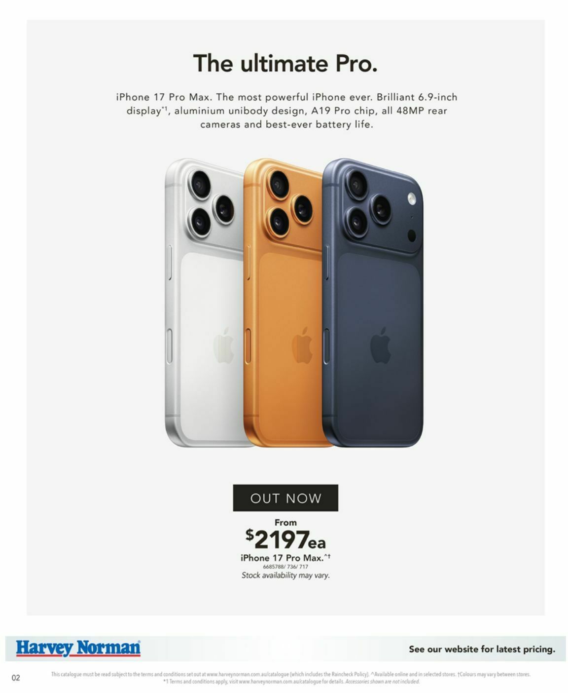 Harvey Norman Catalogues from 19 September