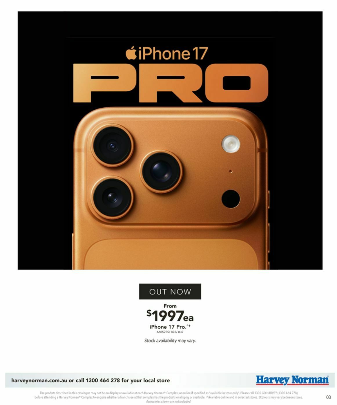 Harvey Norman Catalogues from 19 September