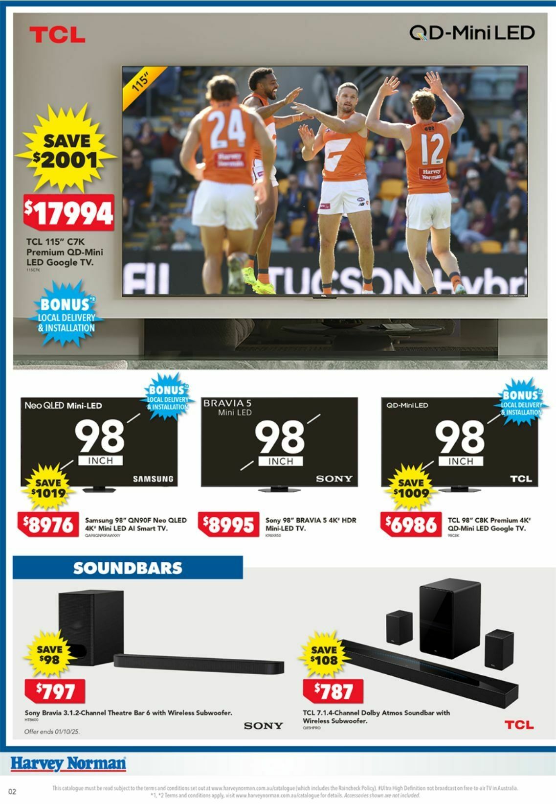 Harvey Norman Catalogues from 25 September