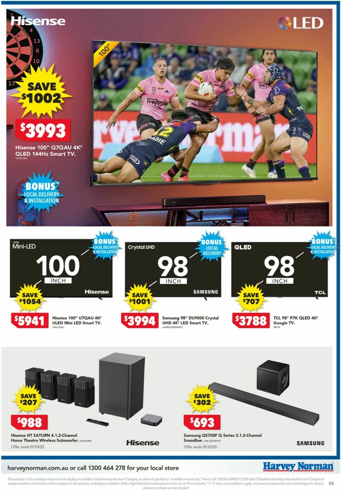 Harvey Norman Catalogues from 25 September