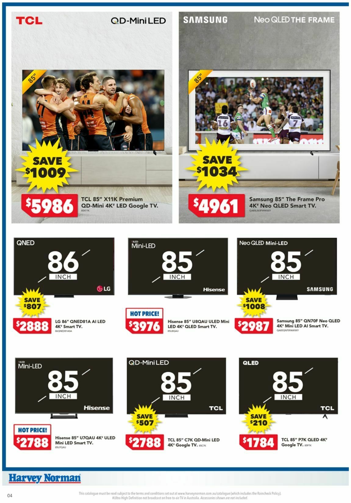 Harvey Norman Catalogues from 25 September