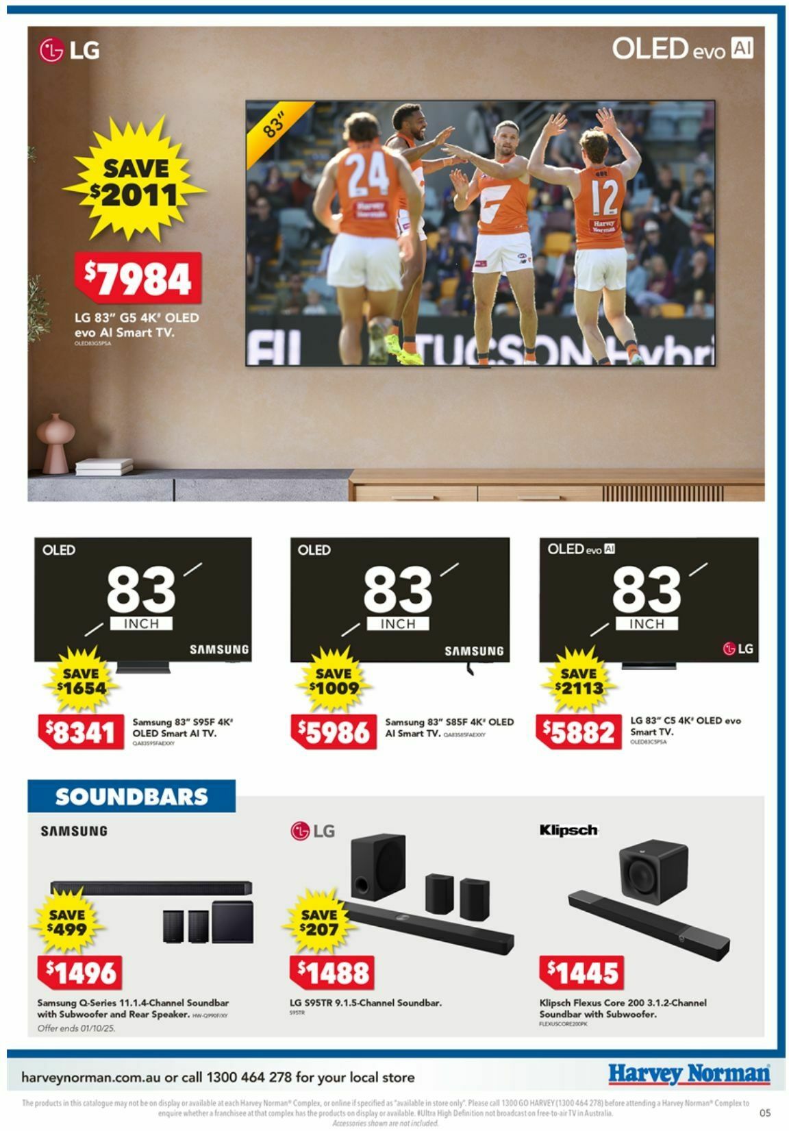 Harvey Norman Catalogues from 25 September