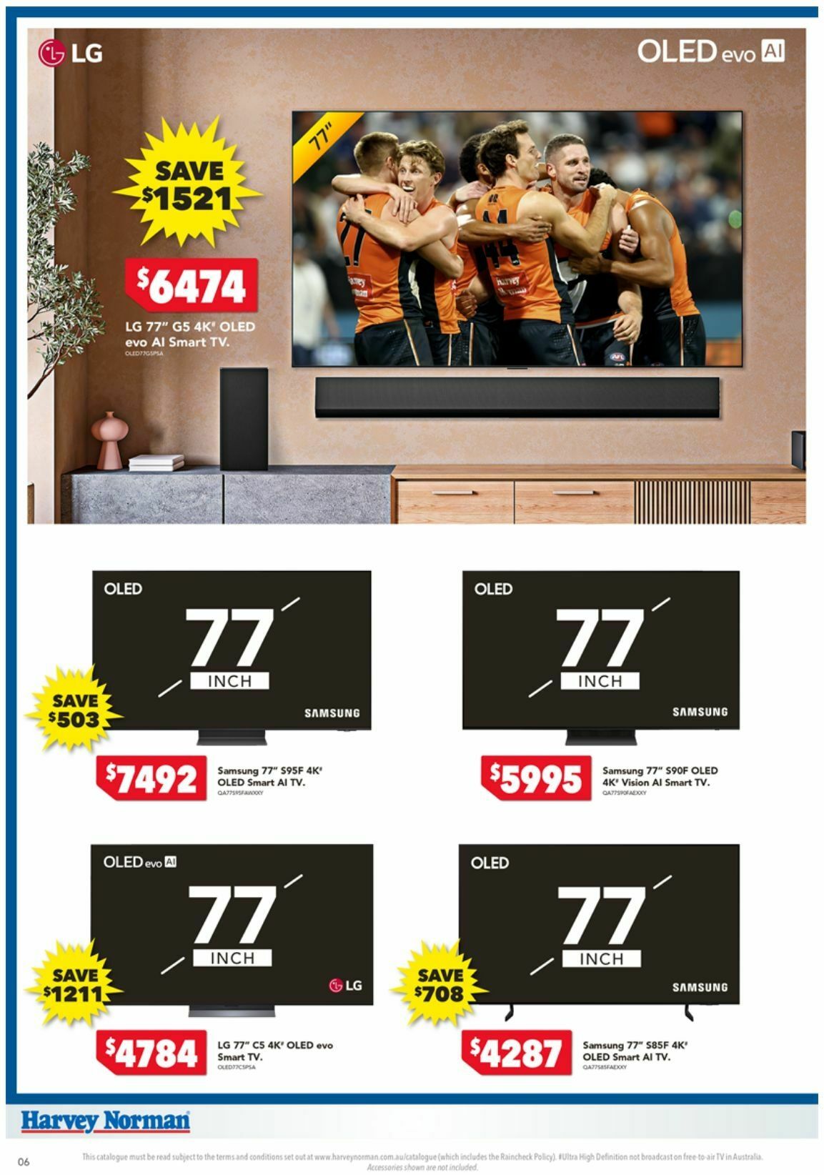 Harvey Norman Catalogues from 25 September