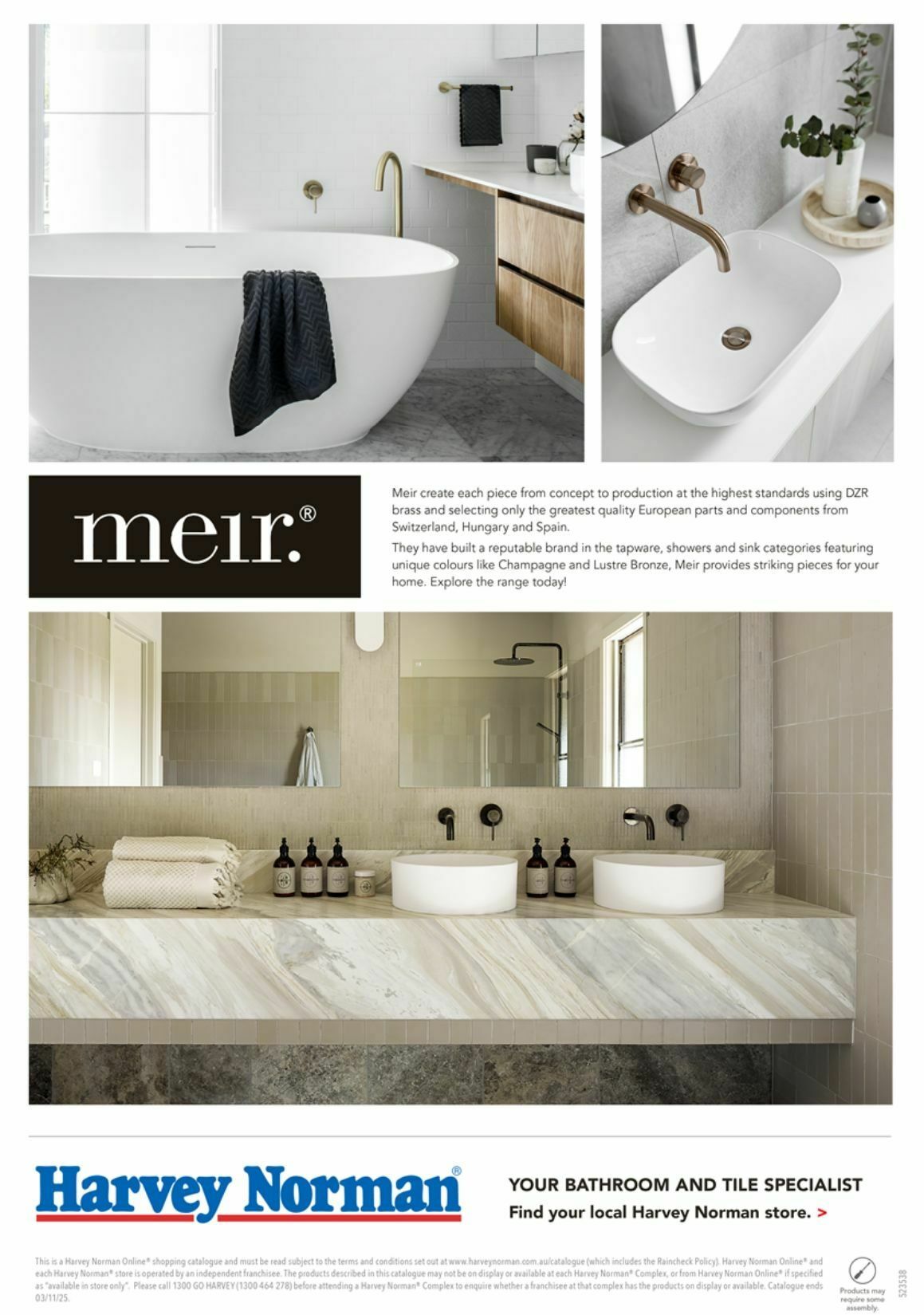 Harvey Norman Catalogues from 3 October