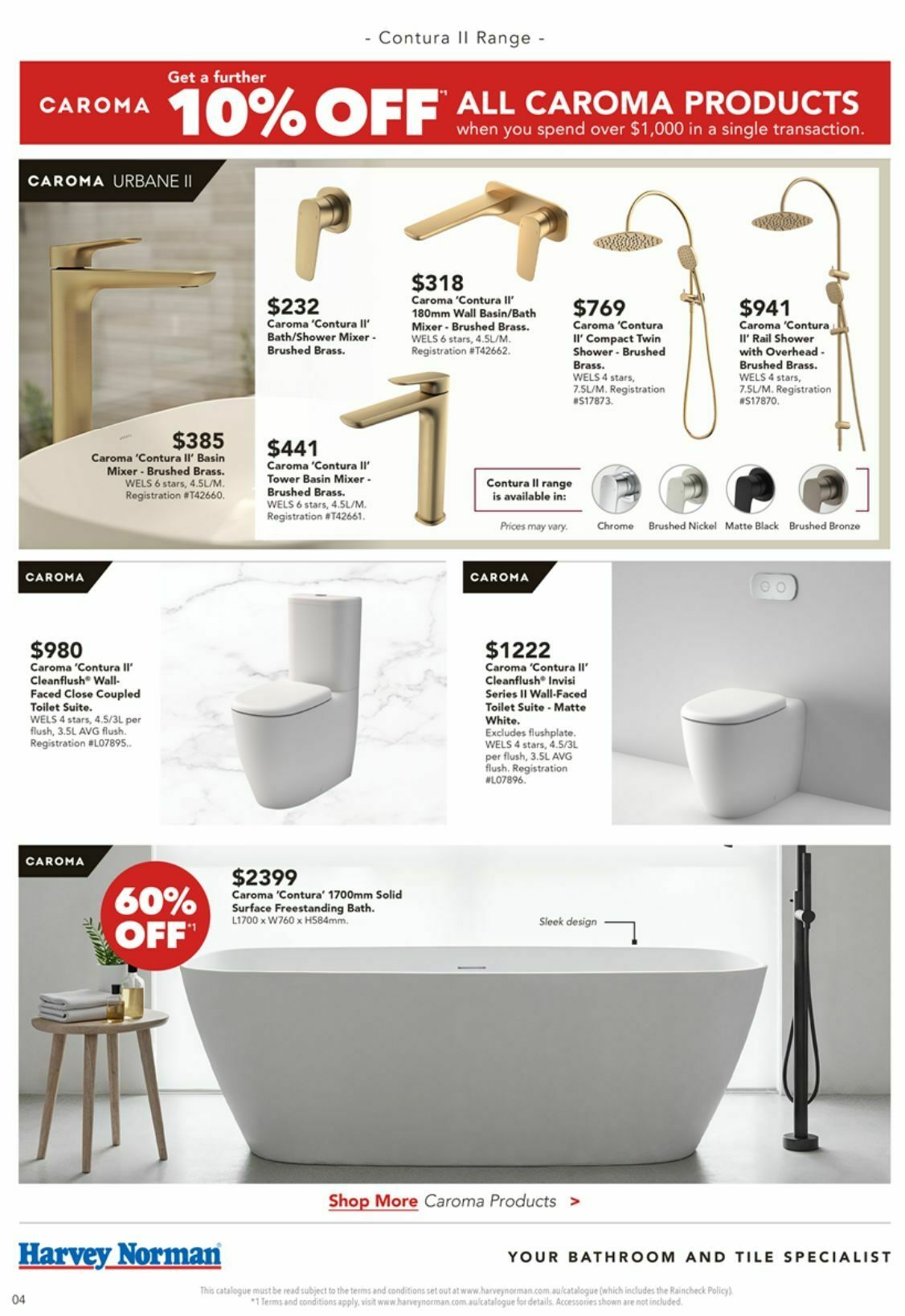 Harvey Norman Catalogues from 3 October