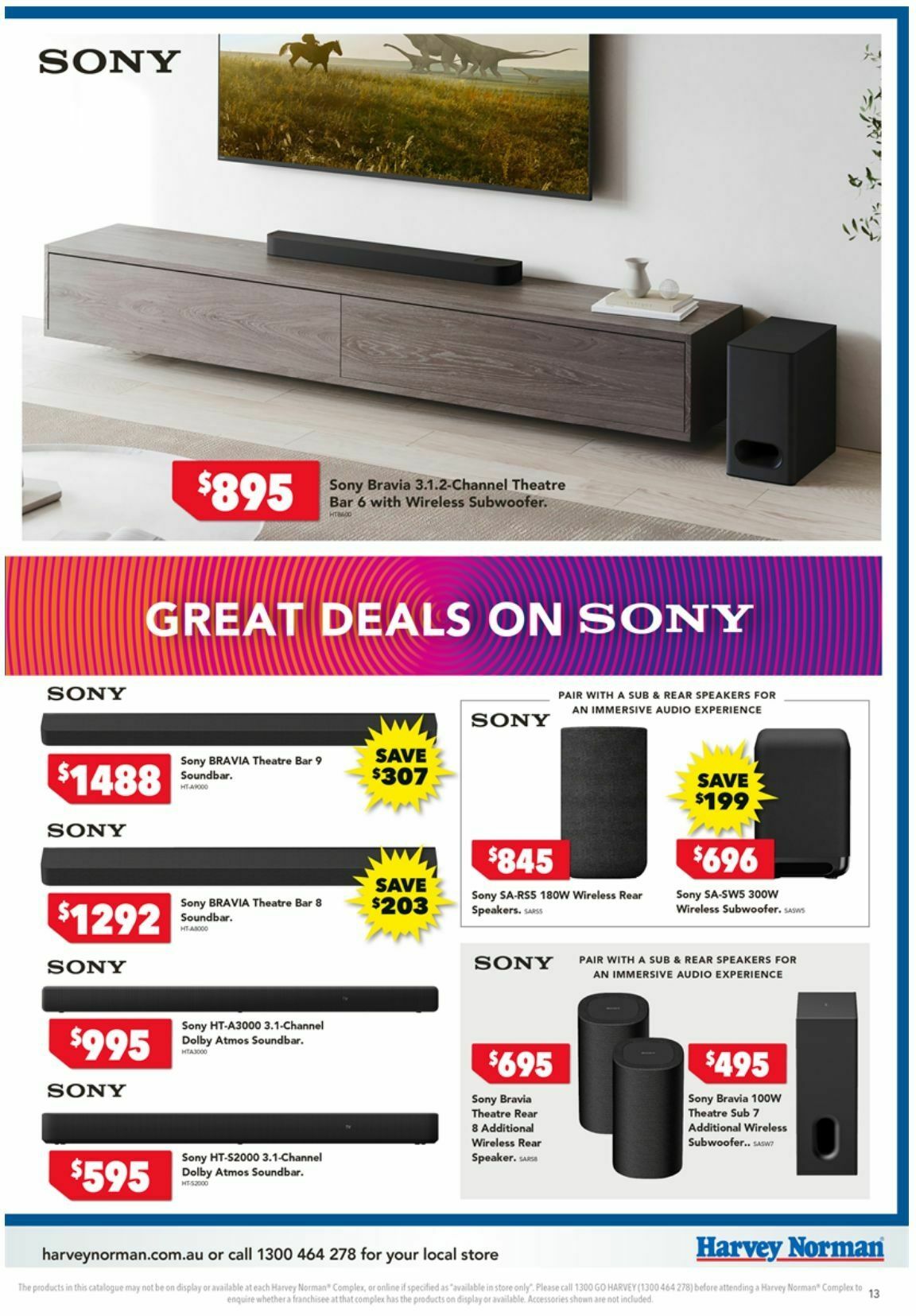 Harvey Norman Catalogues from 11 October
