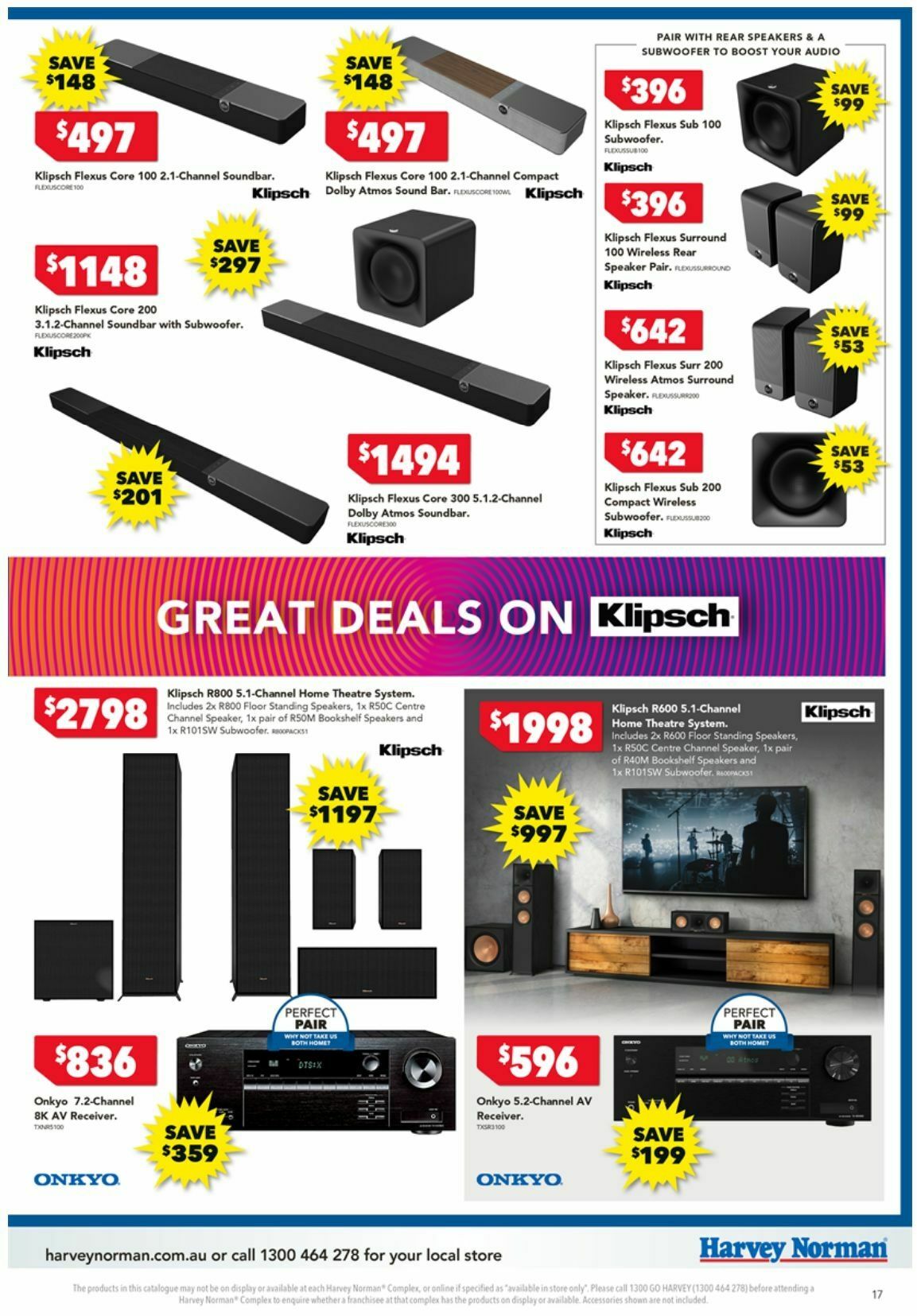 Harvey Norman Catalogues from 11 October