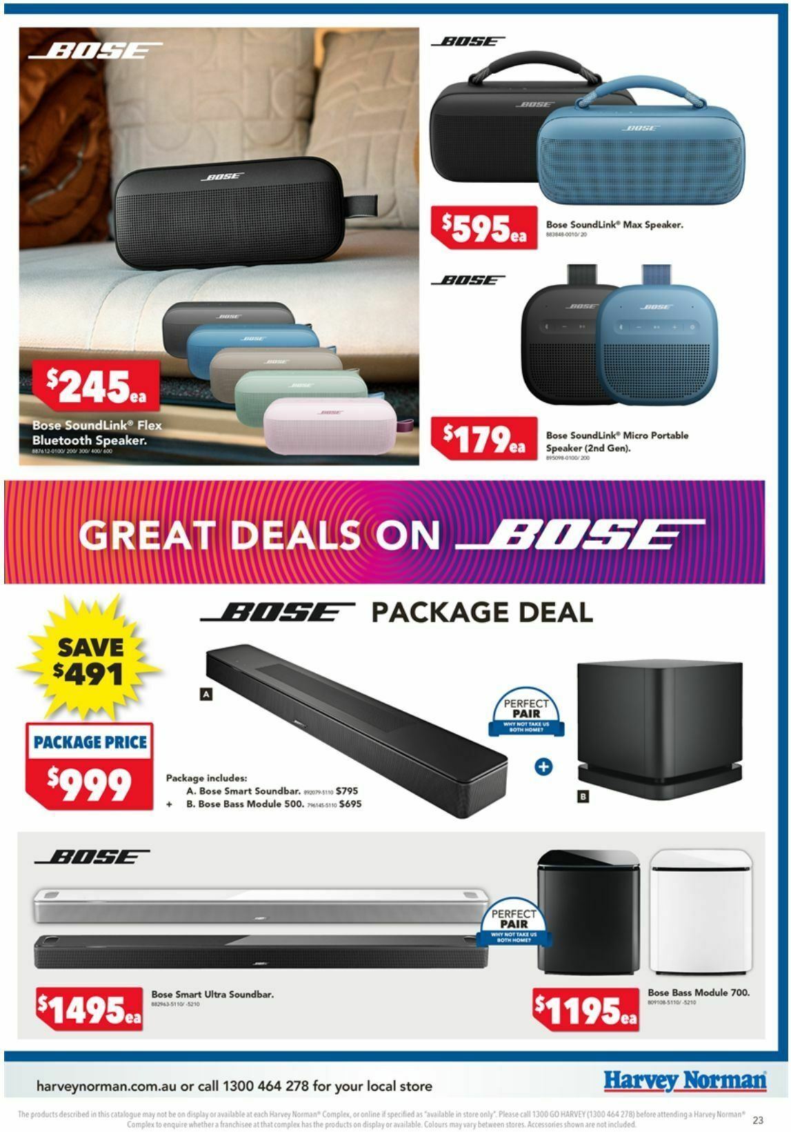 Harvey Norman Catalogues from 11 October