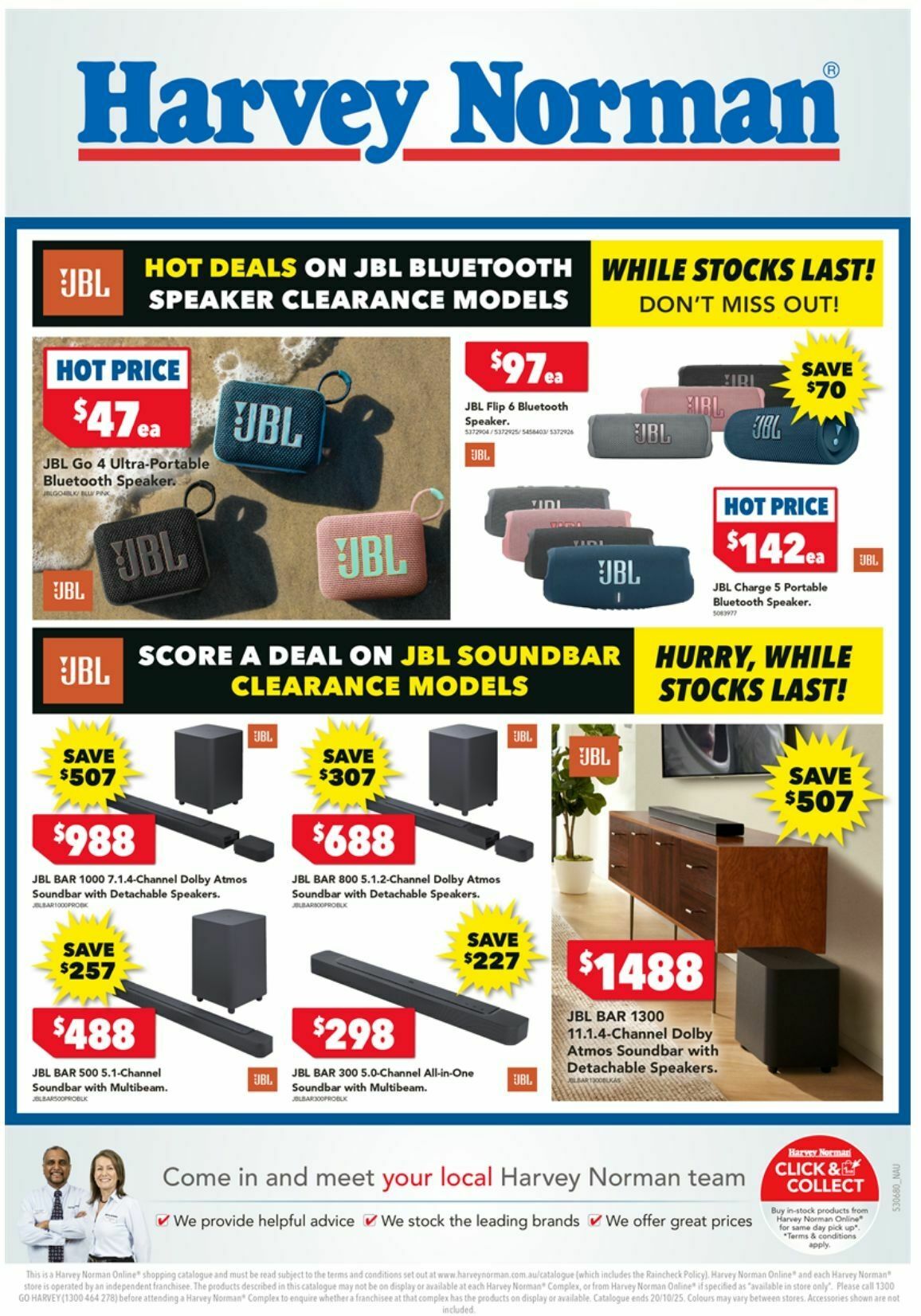 Harvey Norman Catalogues from 11 October