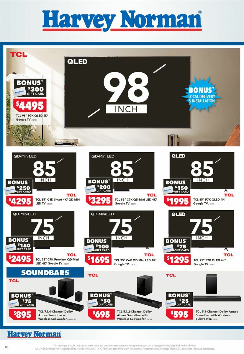 Harvey Norman Catalogues from 18 October