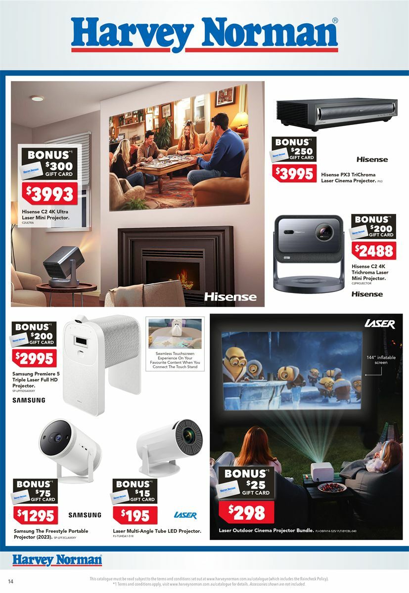 Harvey Norman Catalogues from 18 October