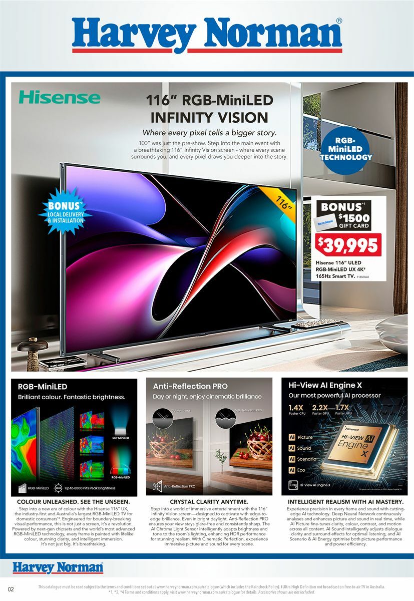 Harvey Norman Catalogues from 18 October