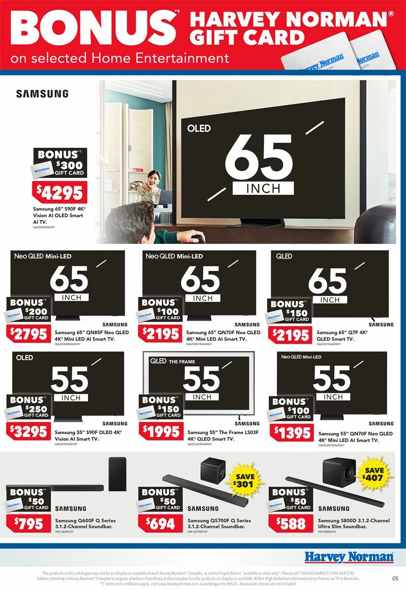 Harvey Norman Catalogues from 18 October