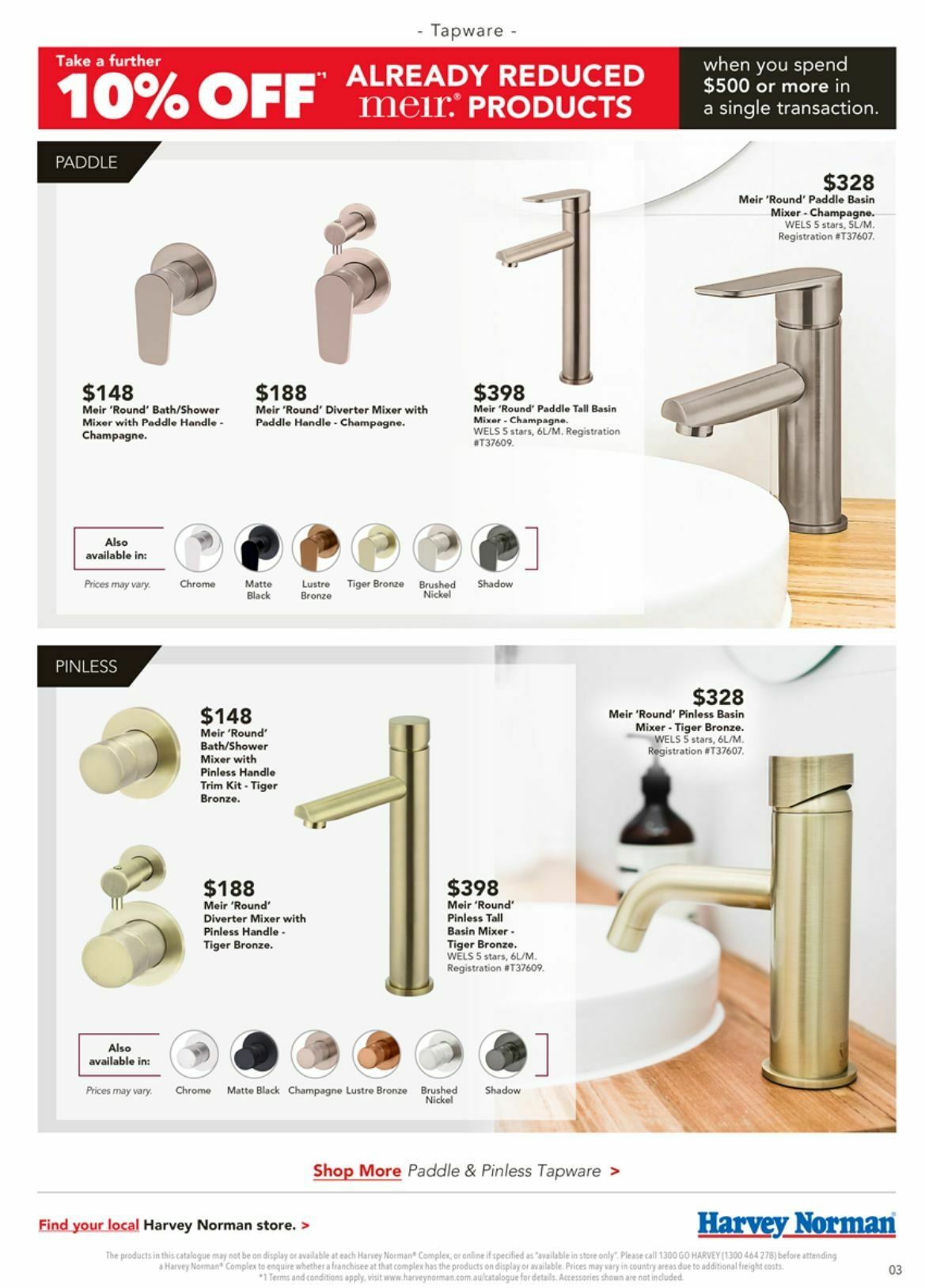 Harvey Norman Catalogues from 4 November